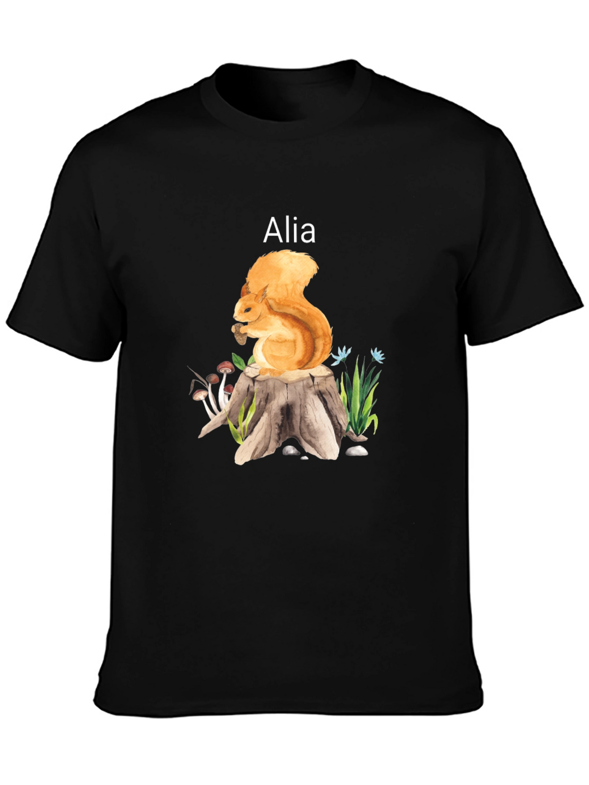 Squirrel Alia T-Shirt Nature Lover Tee