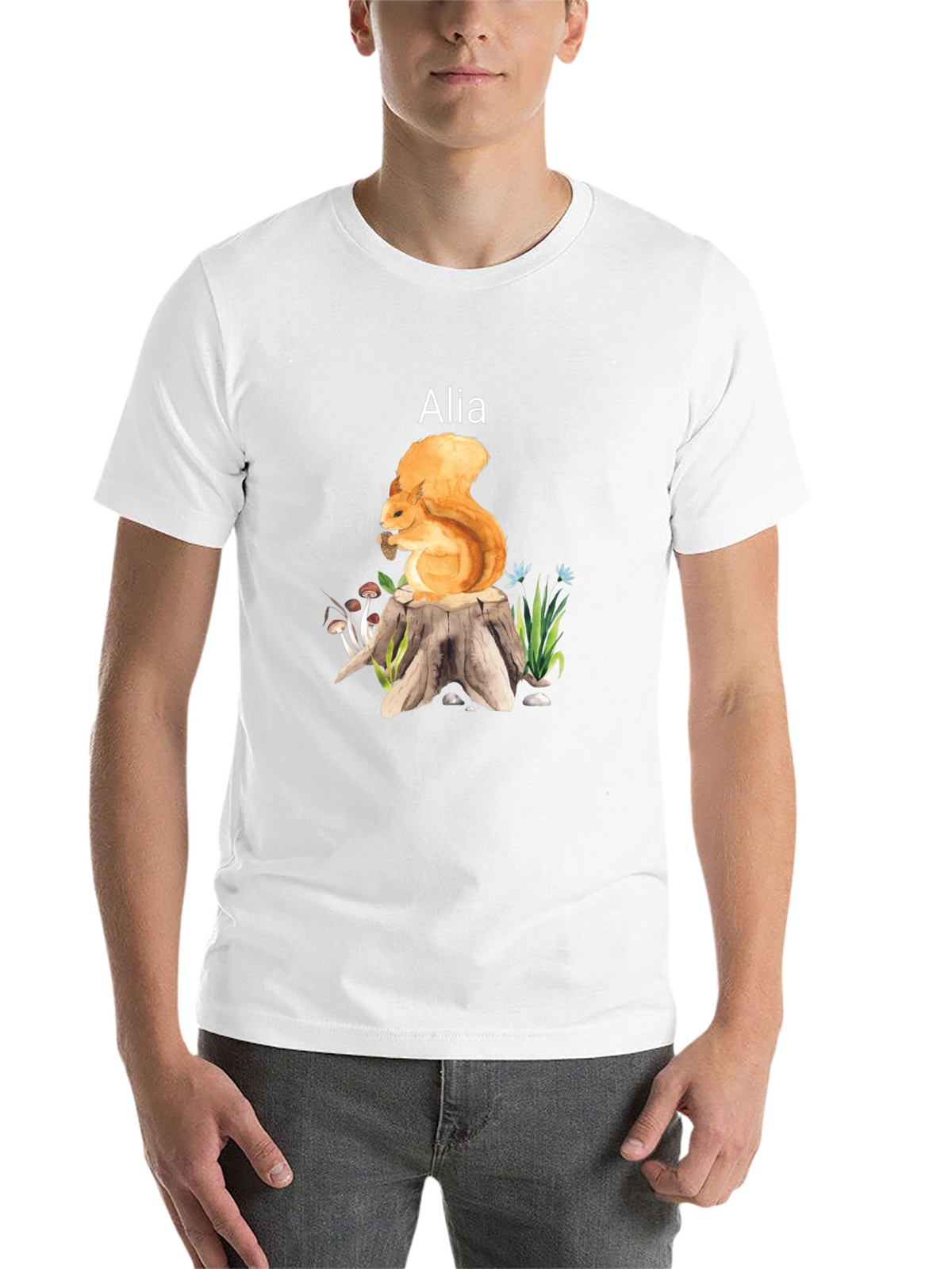 Squirrel Alia T-Shirt Nature Lover Tee