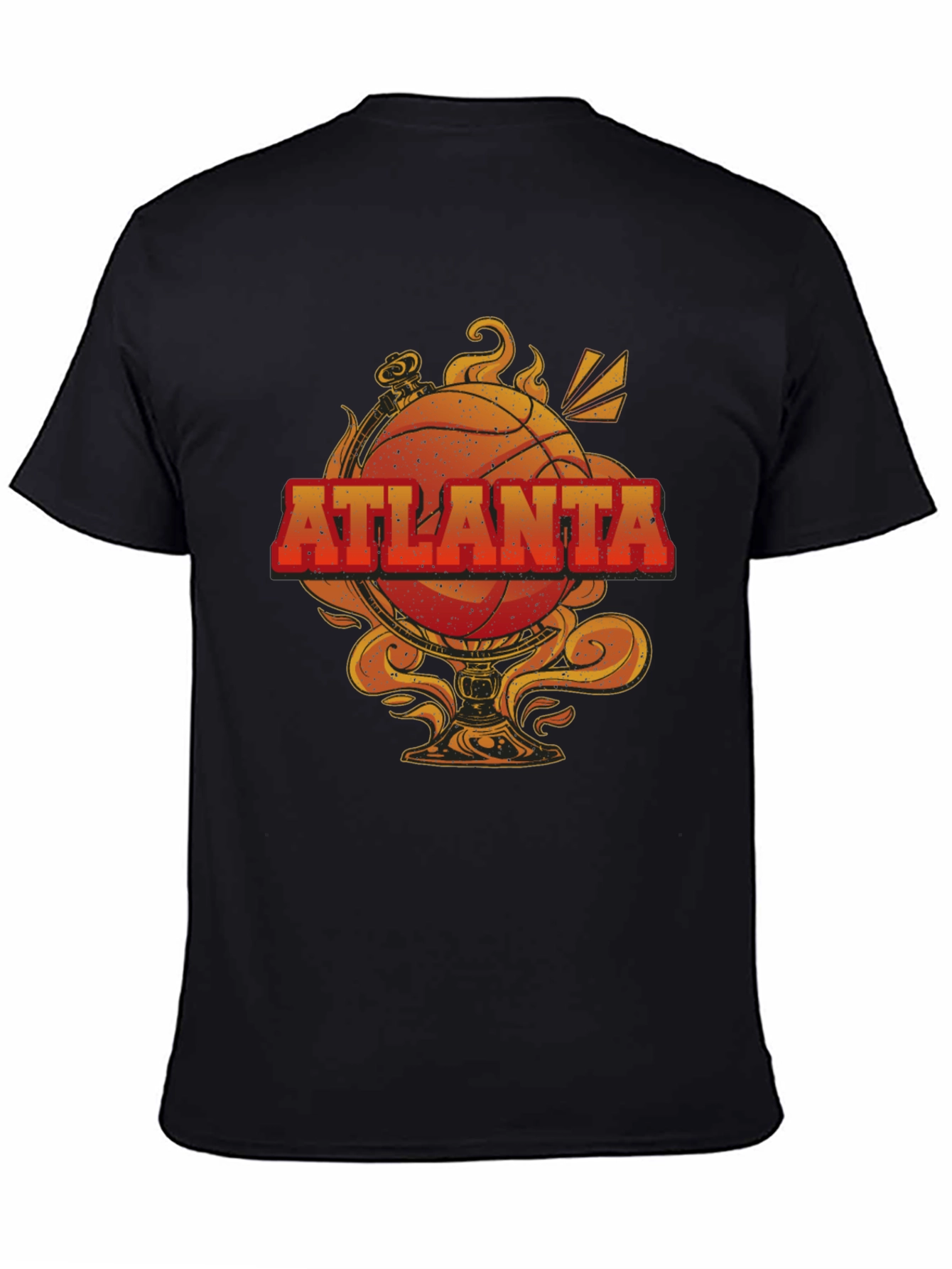 Atlanta Basketball Graphic Tee - Retro Style