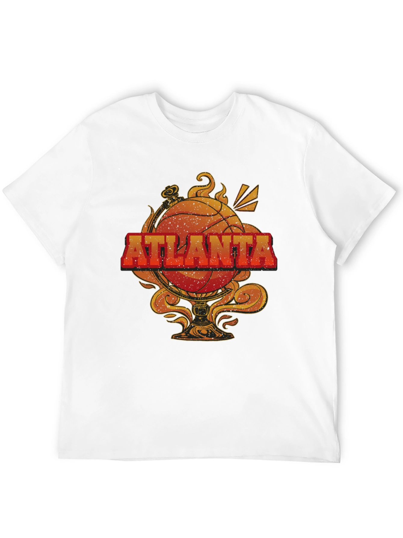 Atlanta Basketball Graphic Tee - Retro Style