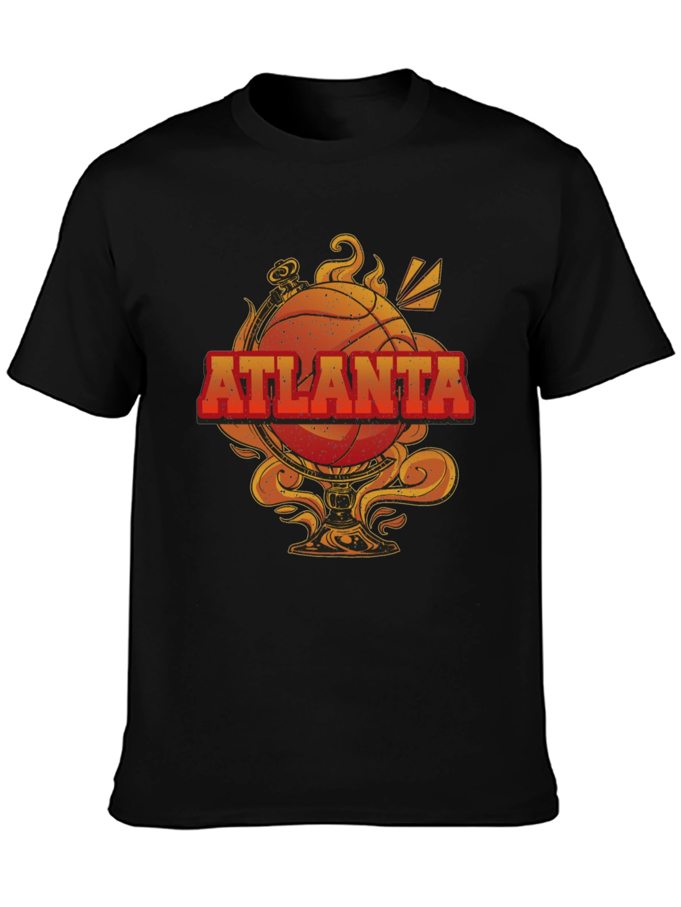 Atlanta Basketball Graphic Tee - Retro Style