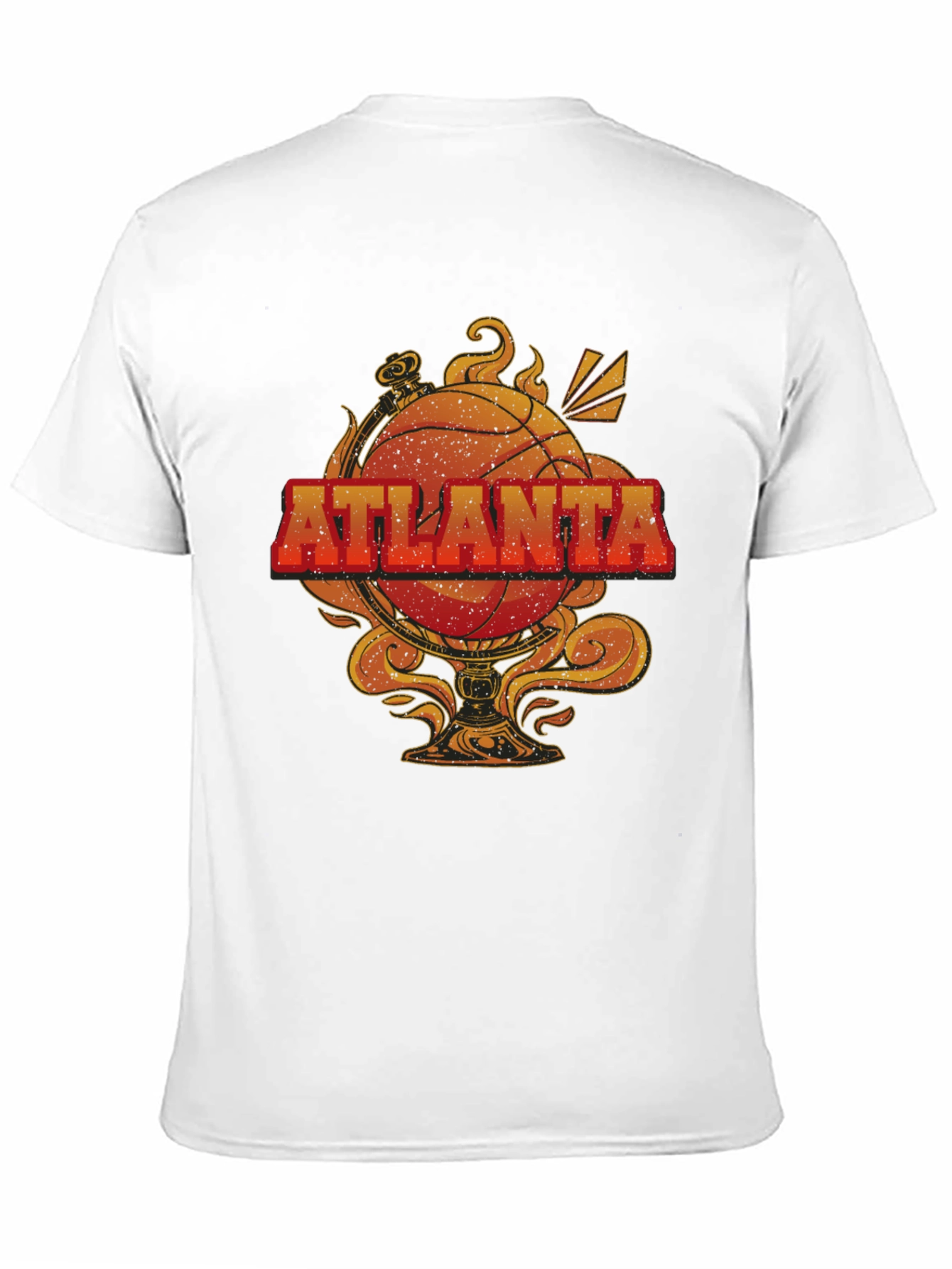 Atlanta Basketball Graphic Tee - Retro Style