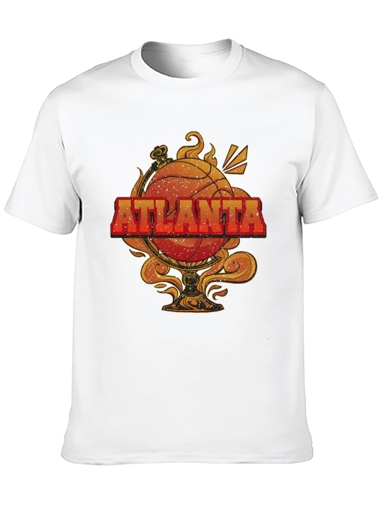Atlanta Basketball Graphic Tee - Retro Style