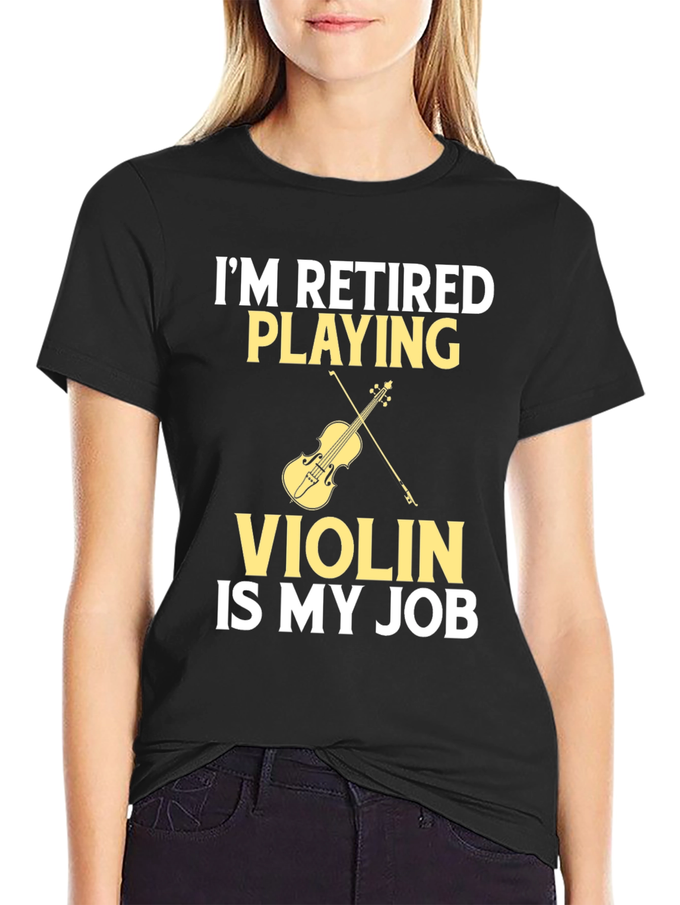 Retired Violin Player T-Shirt