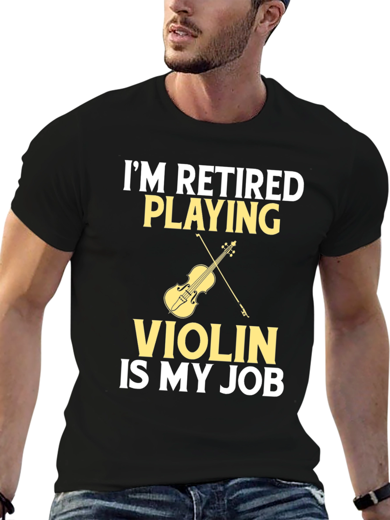 Retired Violin Player T-Shirt