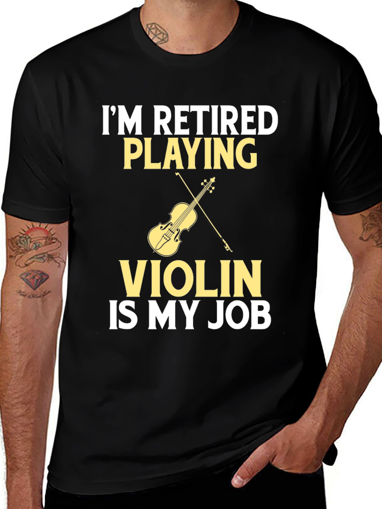 Retired Violin Player T-Shirt