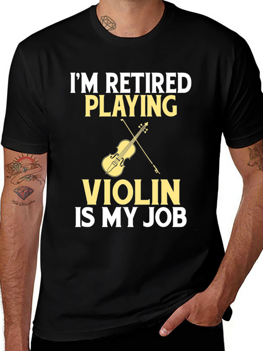 Retired Violin Player T-Shirt