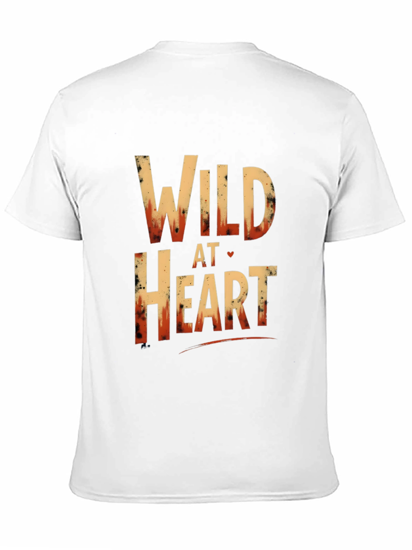 Wild At Heart Graphic Tee - Trendy Black T-Shirt