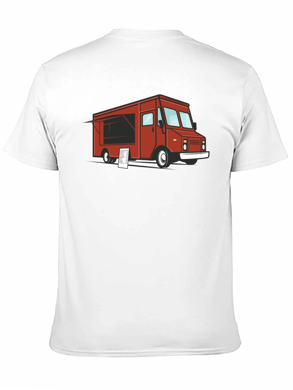 Food Truck Graphic T-Shirt - Black