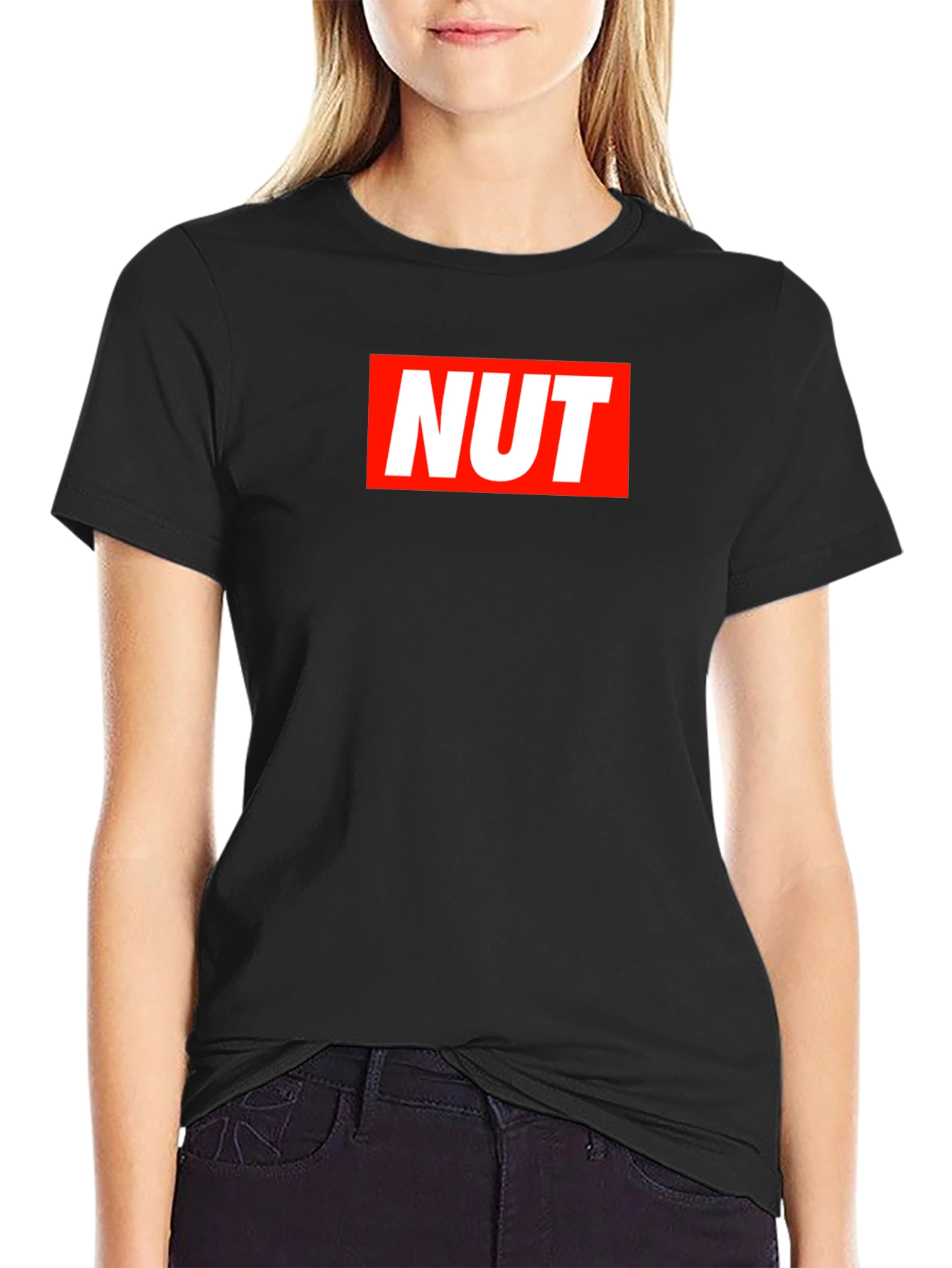 Edgy NUT Graphic Tee - Bold Statement Shirt