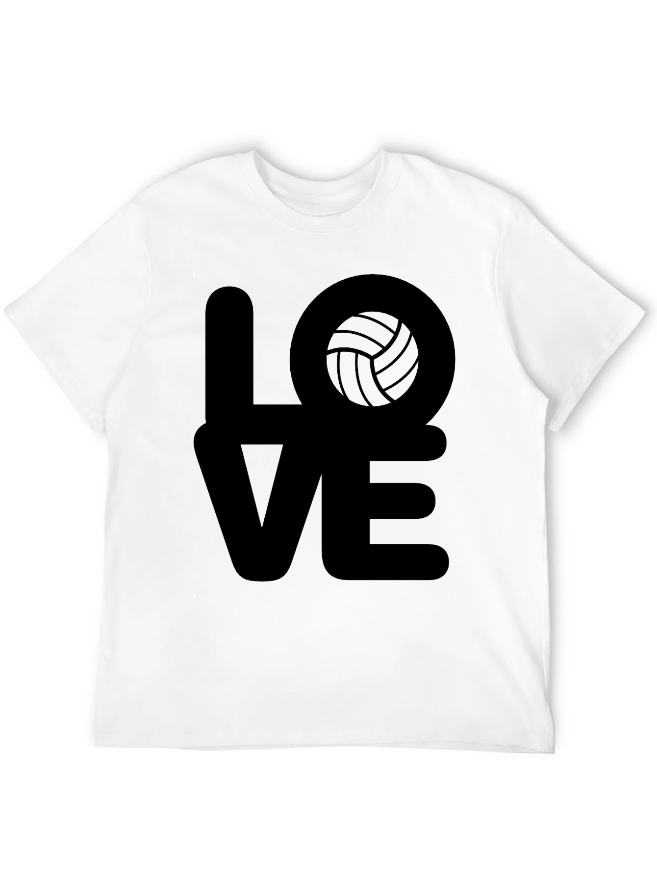 Love Volleyball Graphic Tee - Stylish Unisex T-Shirt