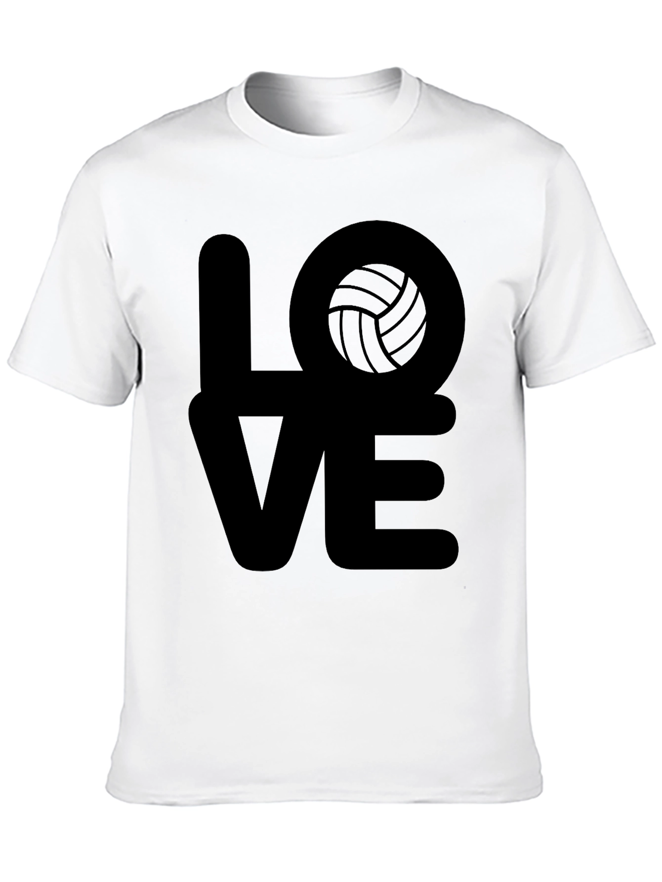 Love Volleyball Graphic Tee - Stylish Unisex T-Shirt