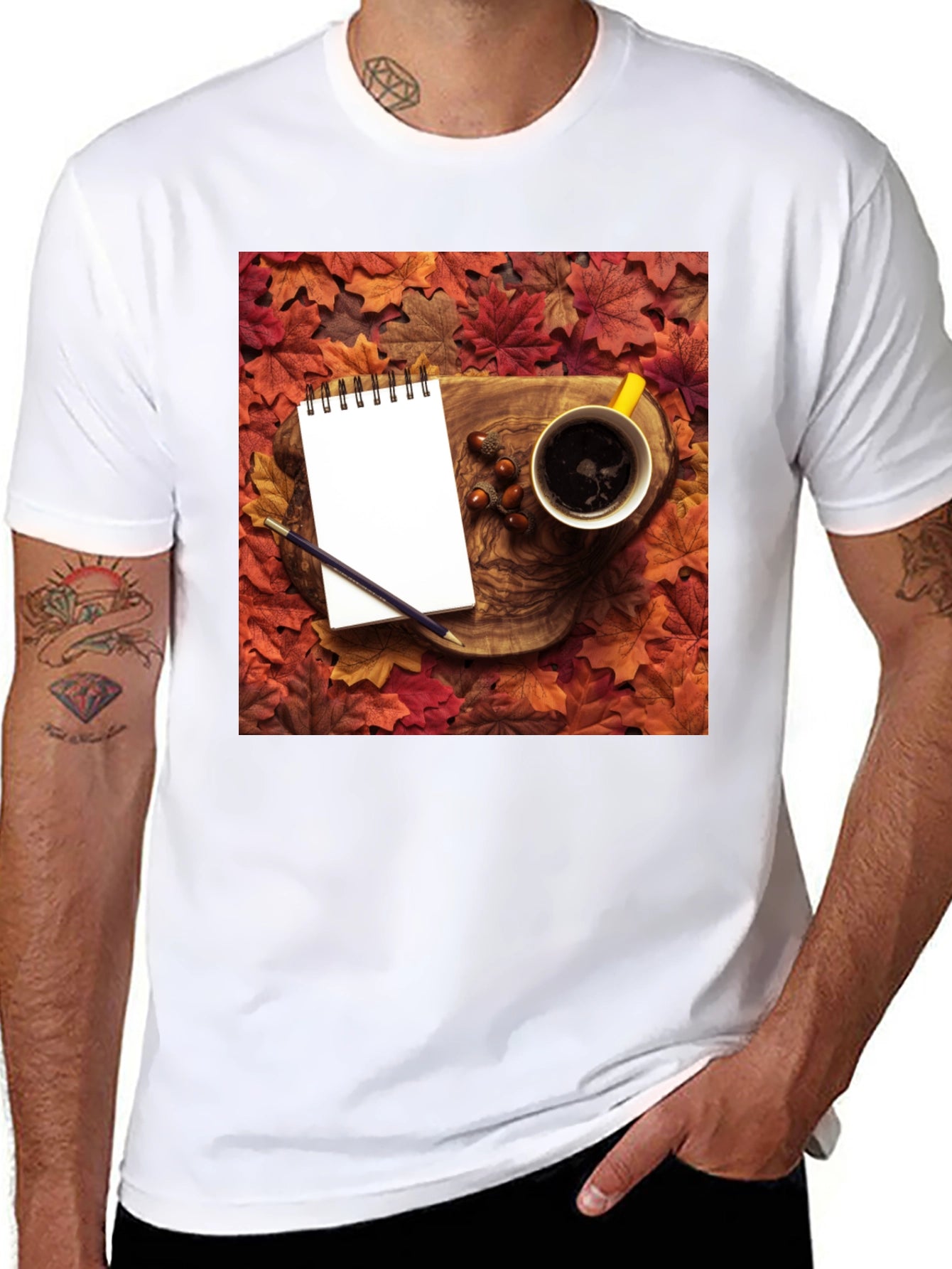 Autumn Coffee & Notes T-Shirt