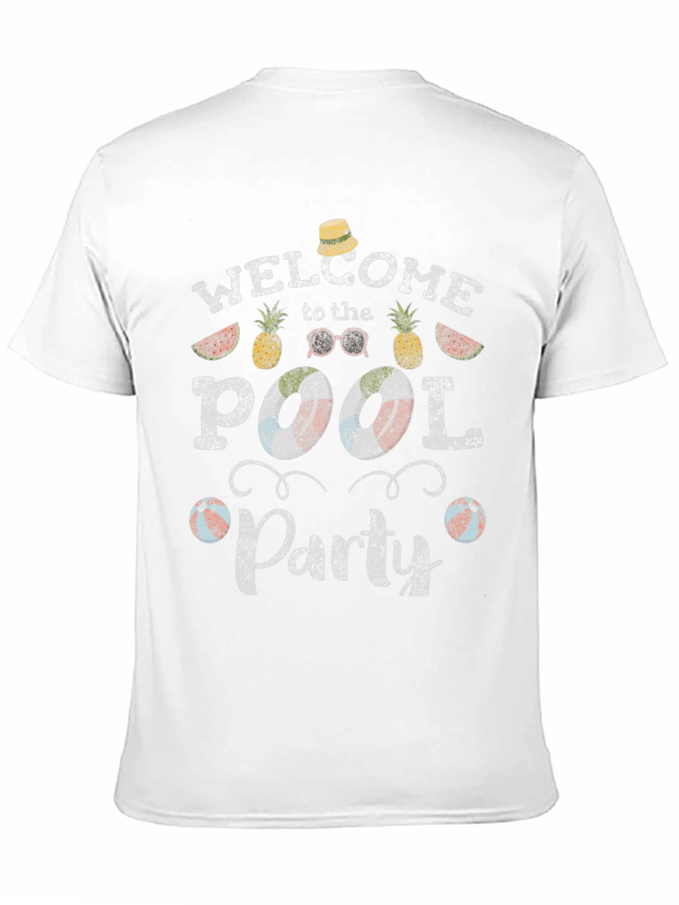 Welcome to the Pool Party Graphic T-Shirt