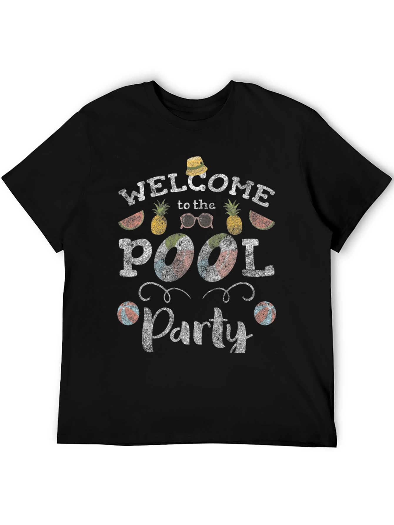 Welcome to the Pool Party Graphic T-Shirt