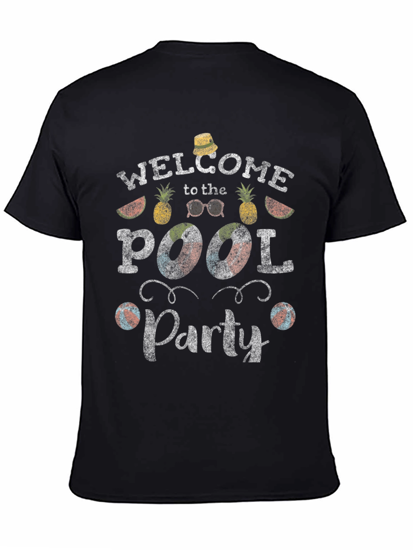 Welcome to the Pool Party Graphic T-Shirt