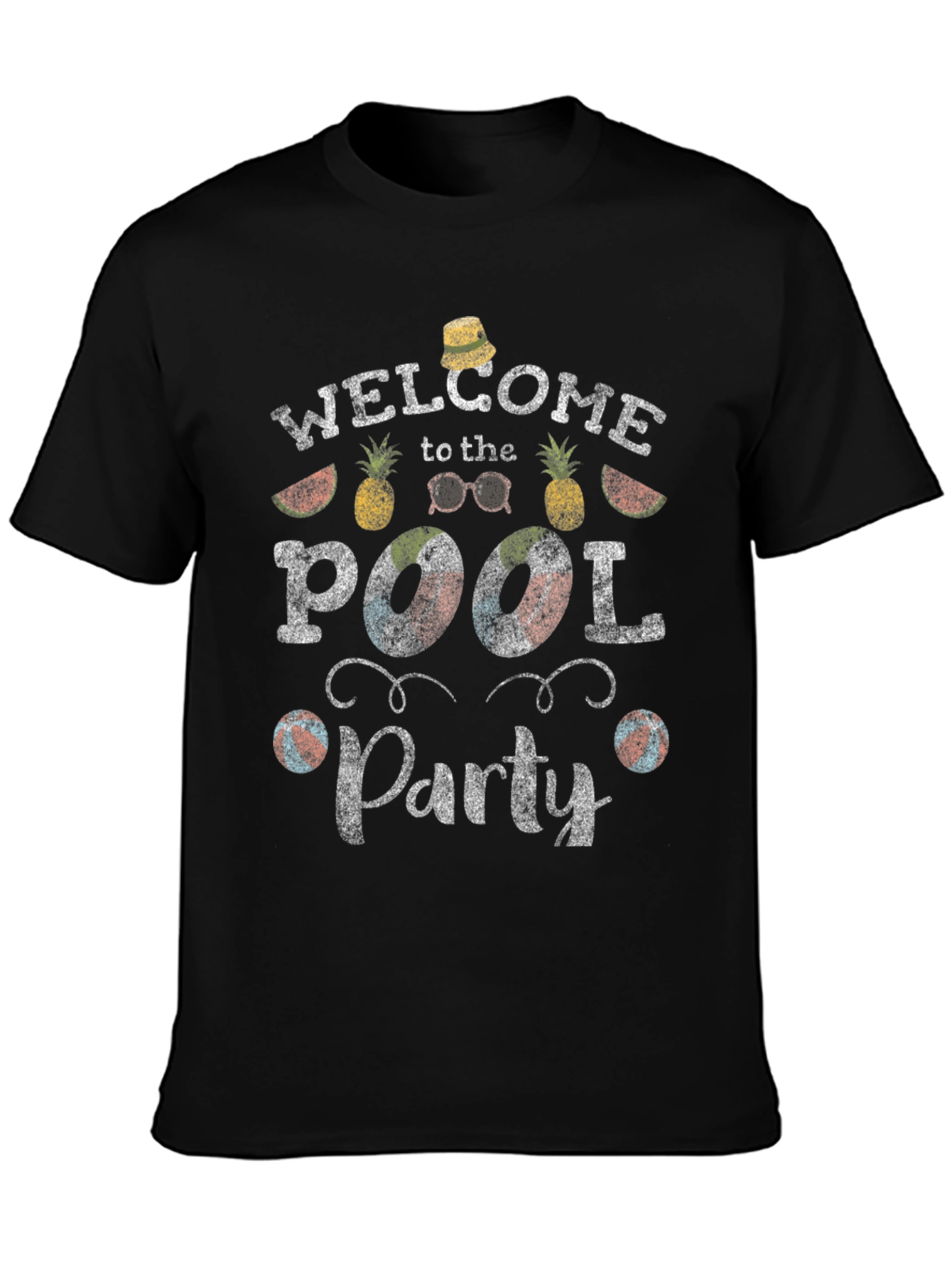 Welcome to the Pool Party Graphic T-Shirt
