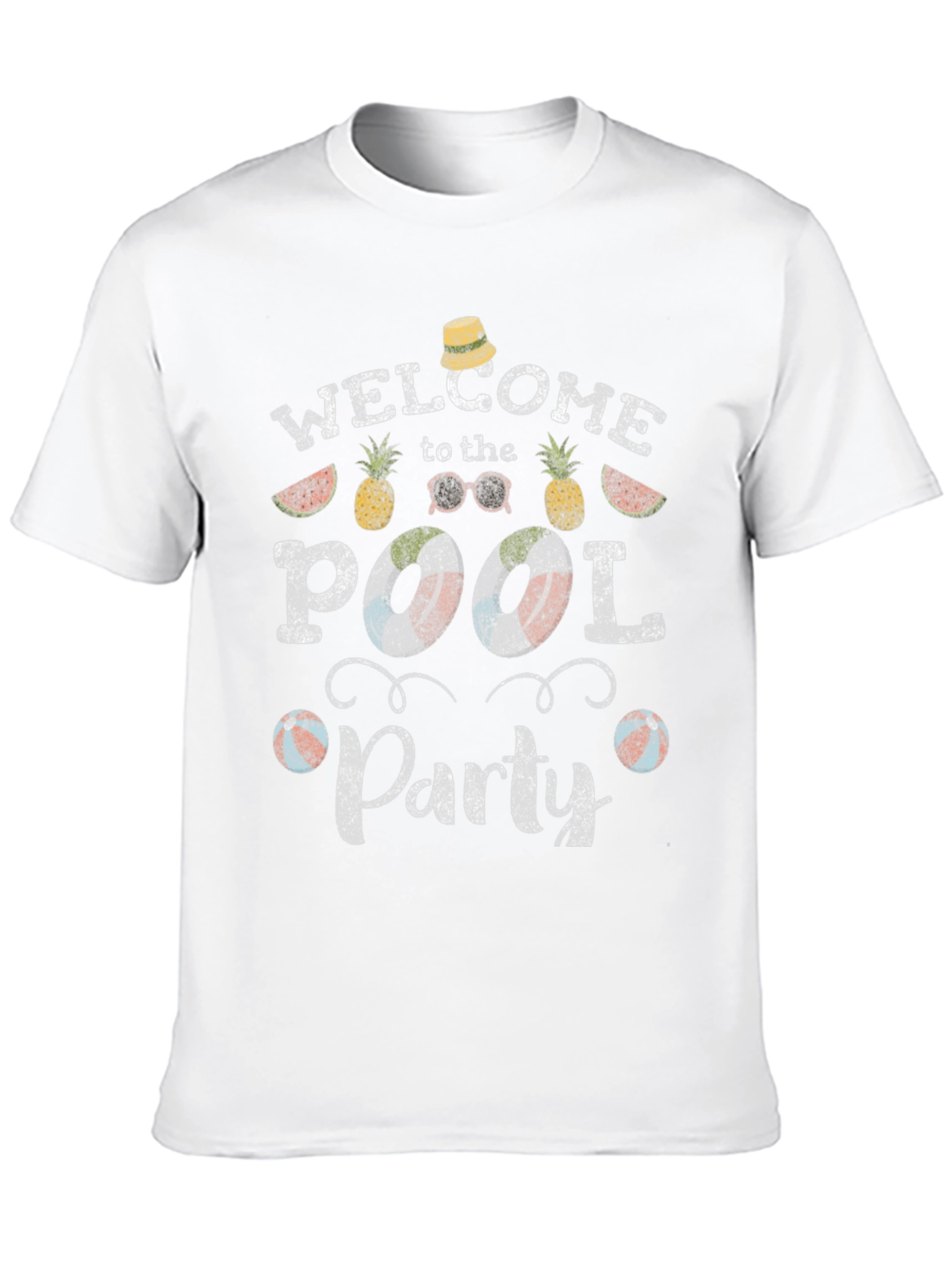 Welcome to the Pool Party Graphic T-Shirt