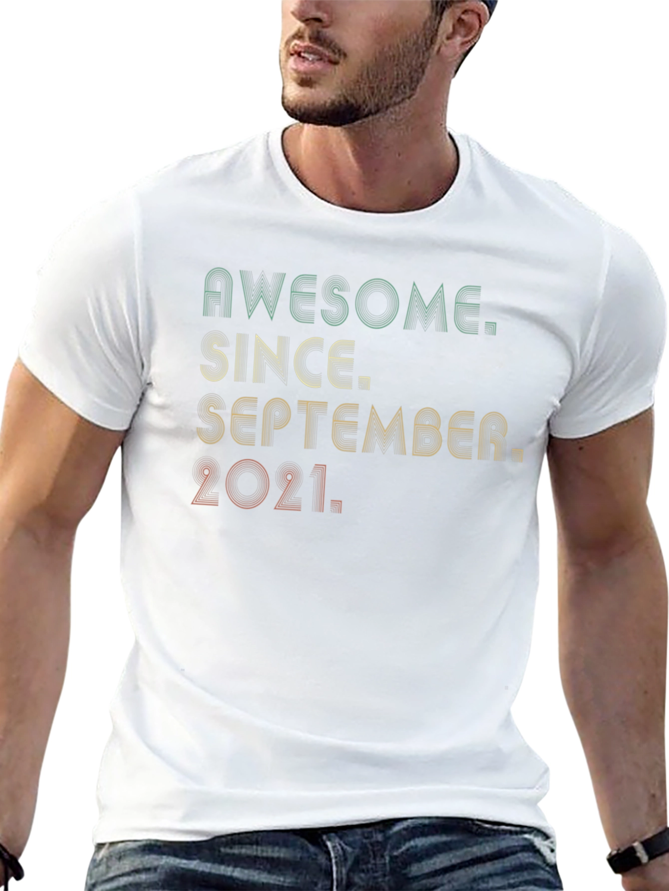 Awesome Since September 2021 Graphic Tee