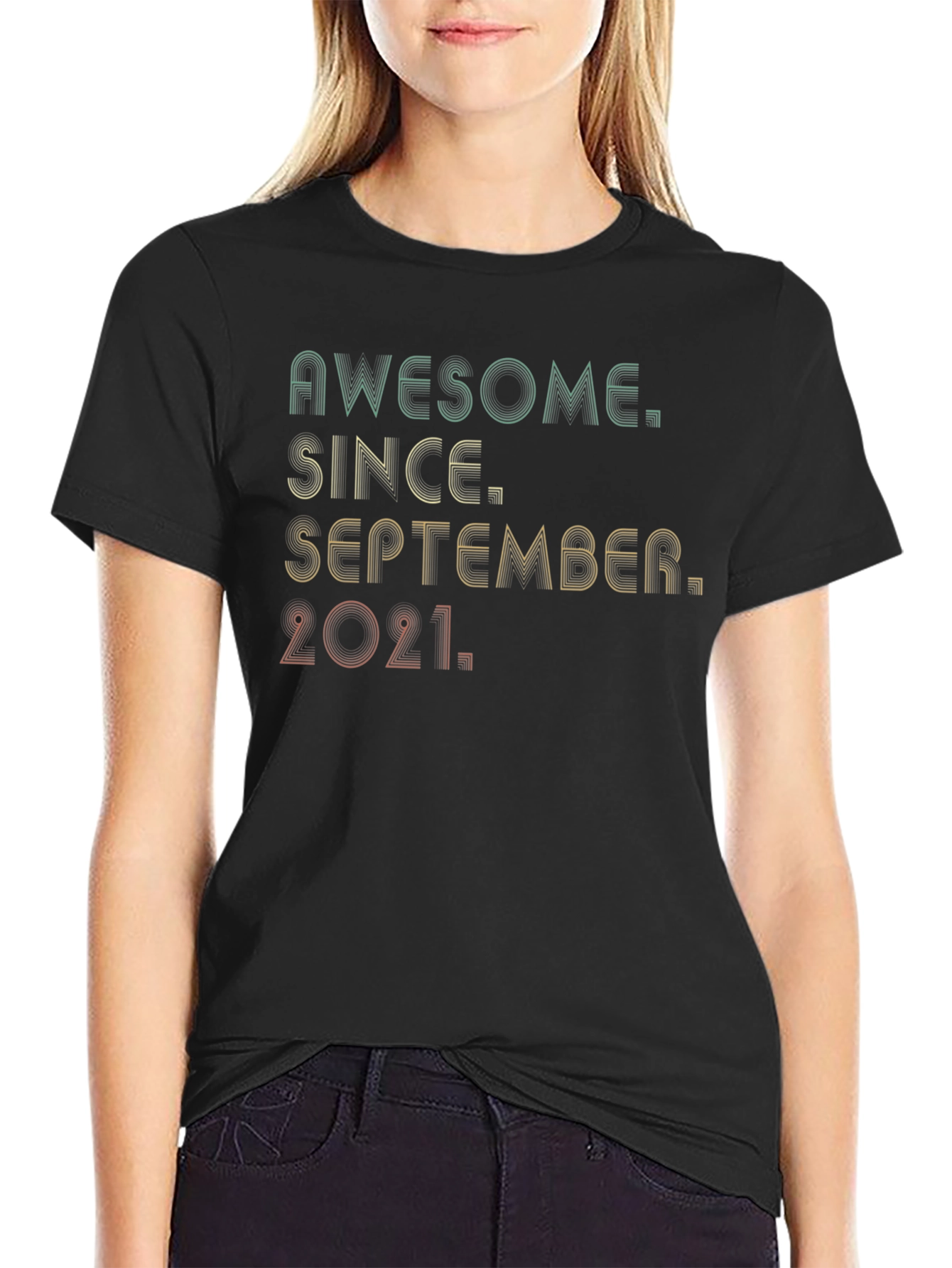 Awesome Since September 2021 Graphic Tee