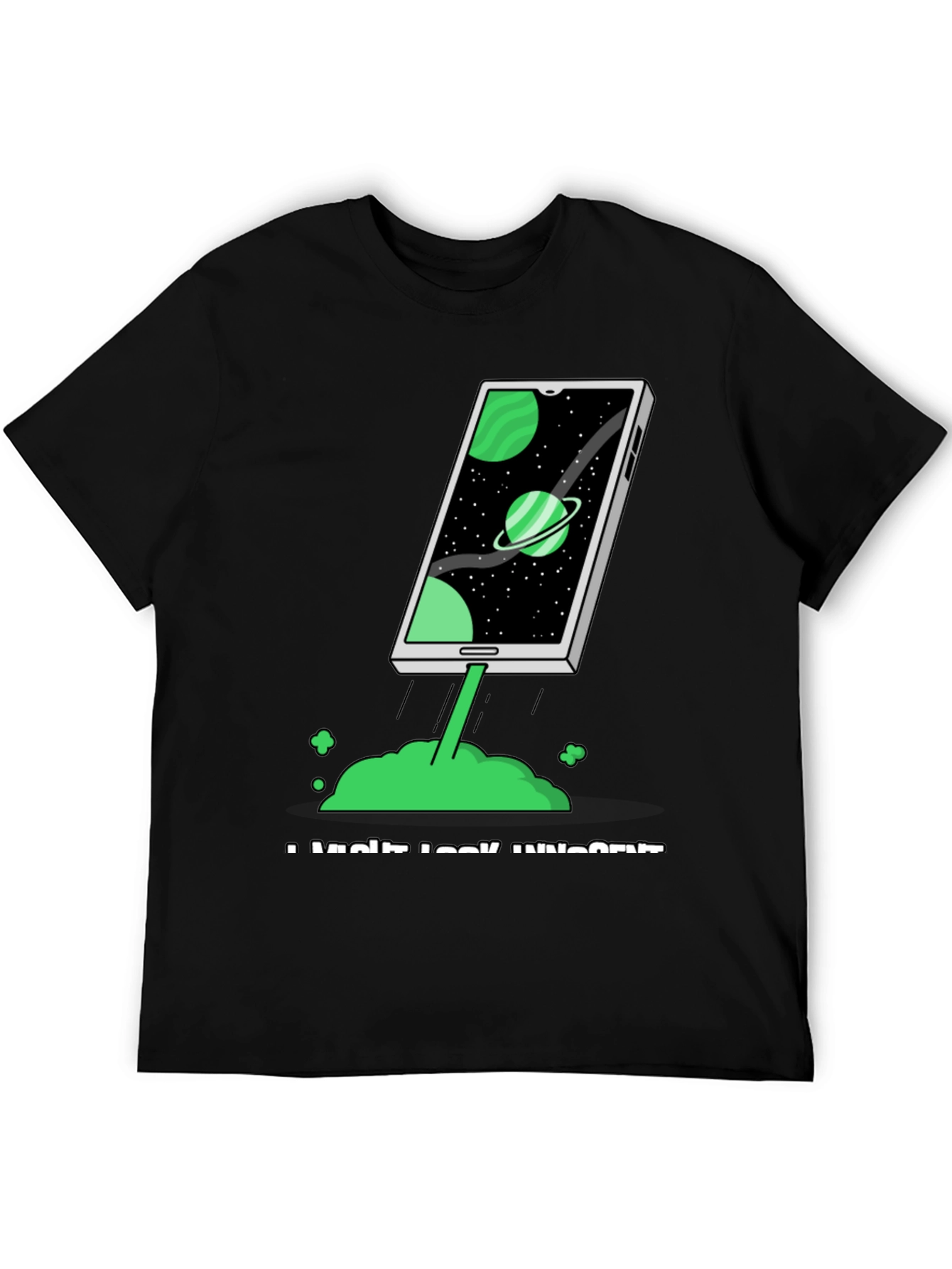 Space Phone T-Shirt - Launch into Style