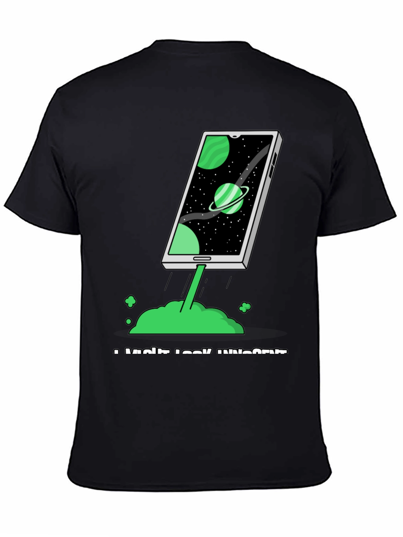 Space Phone T-Shirt - Launch into Style