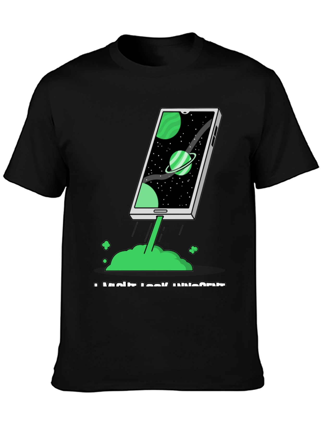 Space Phone T-Shirt - Launch into Style