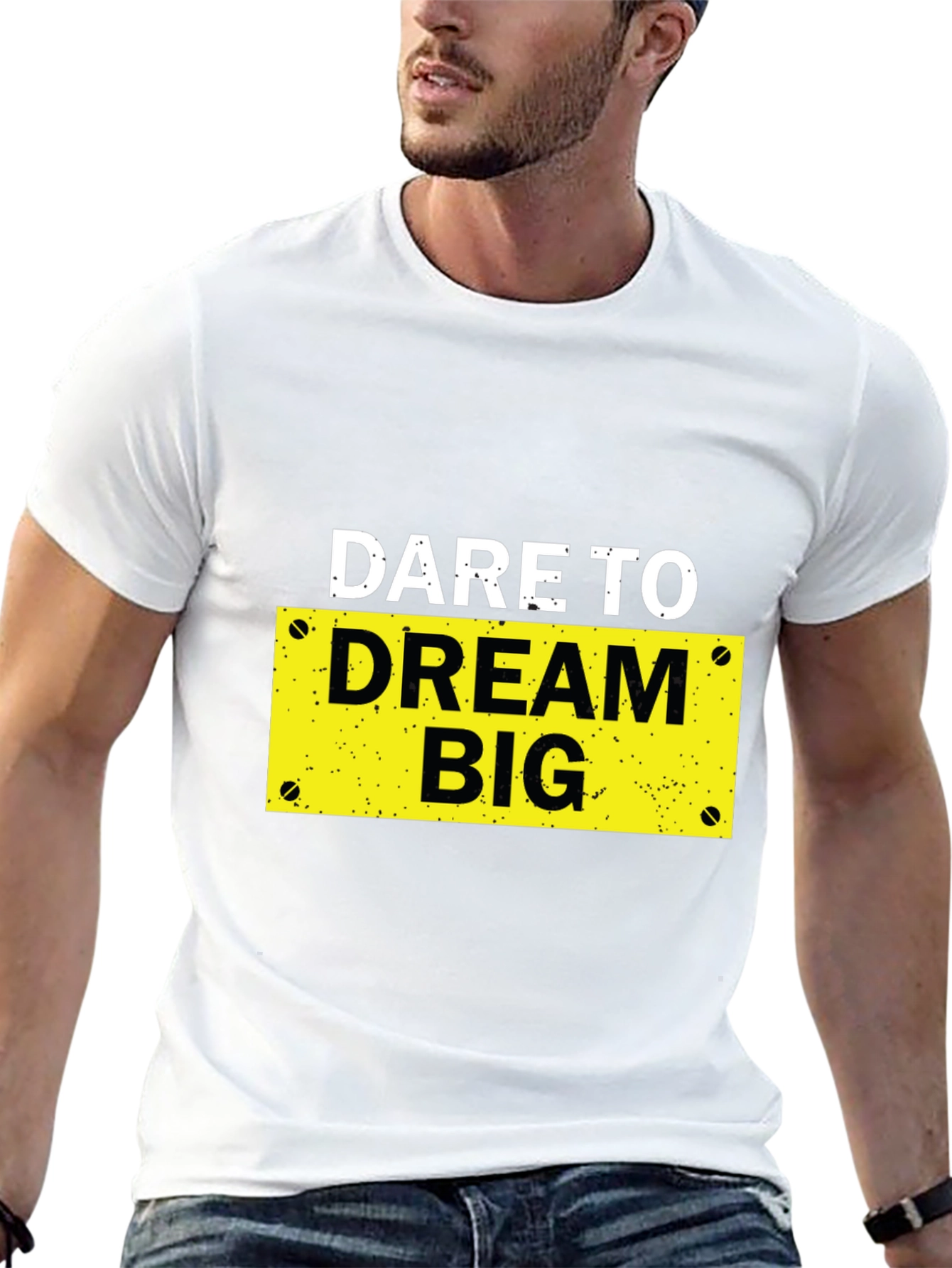 Dare to Dream Big Graphic Tee - Motivational T-Shirt