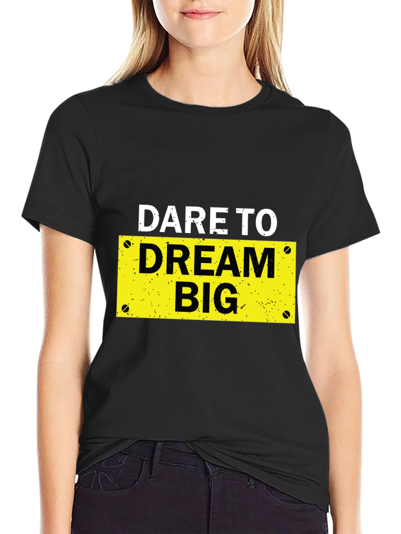 Dare to Dream Big Graphic Tee - Motivational T-Shirt