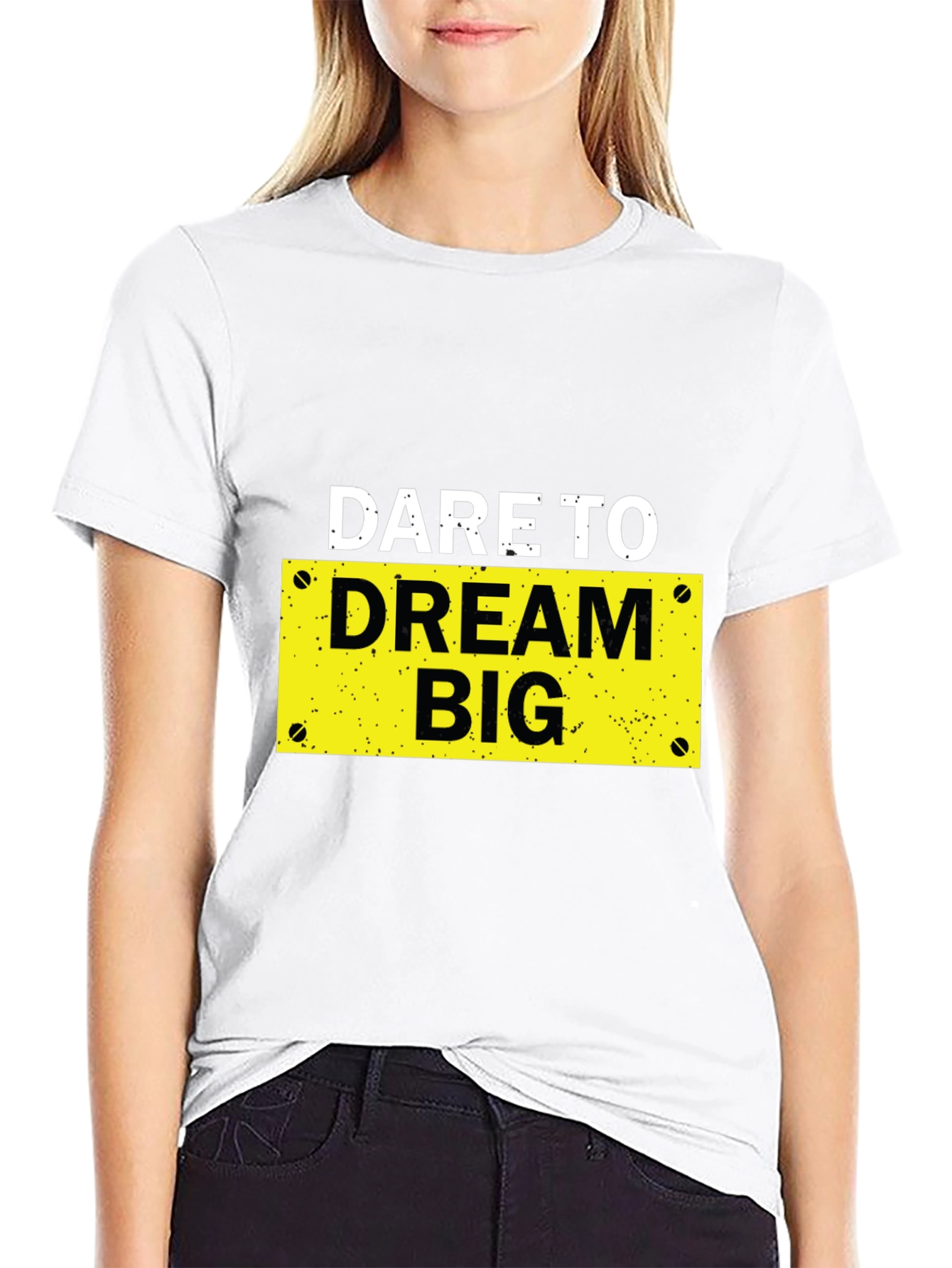 Dare to Dream Big Graphic Tee - Motivational T-Shirt