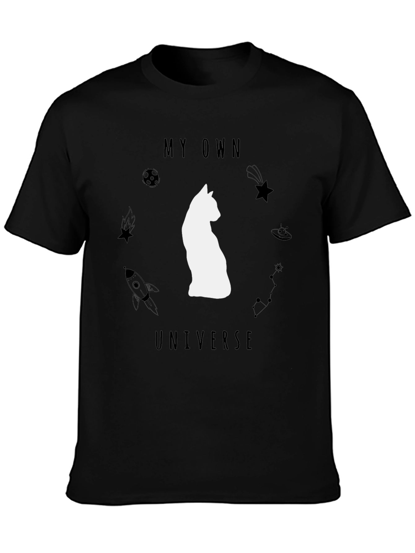 Cosmic Cat Tee - My Own Universe T-Shirt