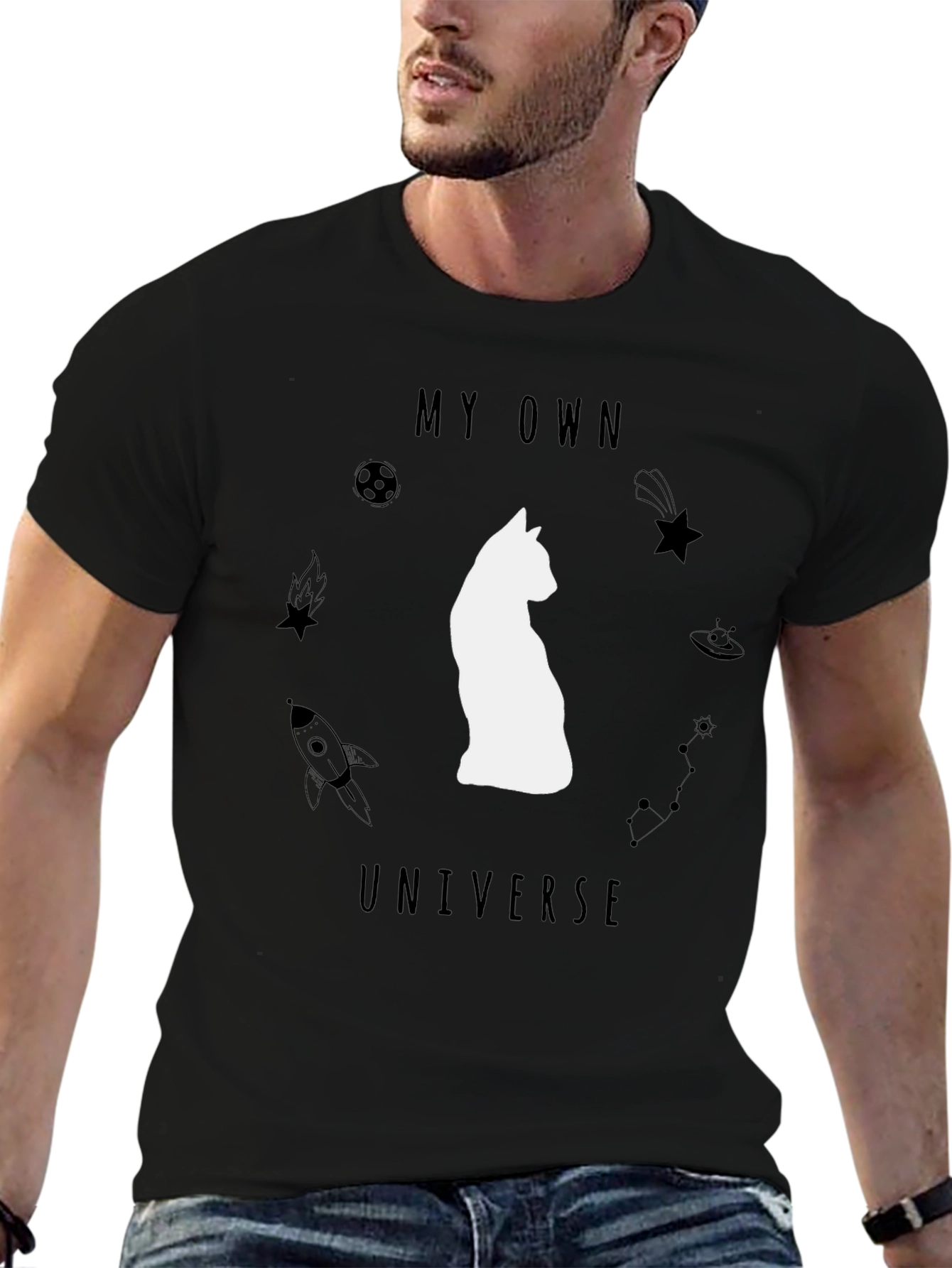 Cosmic Cat Tee - My Own Universe T-Shirt