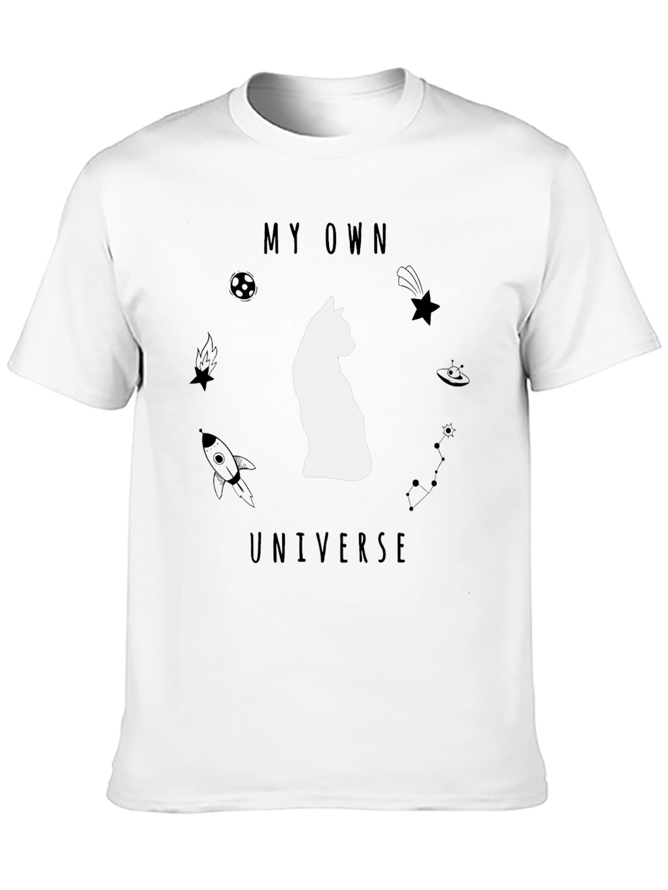 Cosmic Cat Tee - My Own Universe T-Shirt
