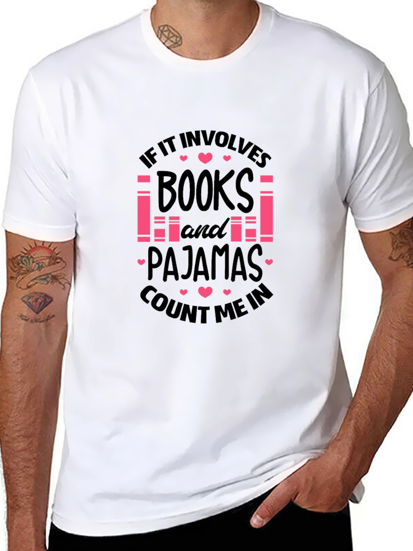 Books & Pajamas Graphic Tee