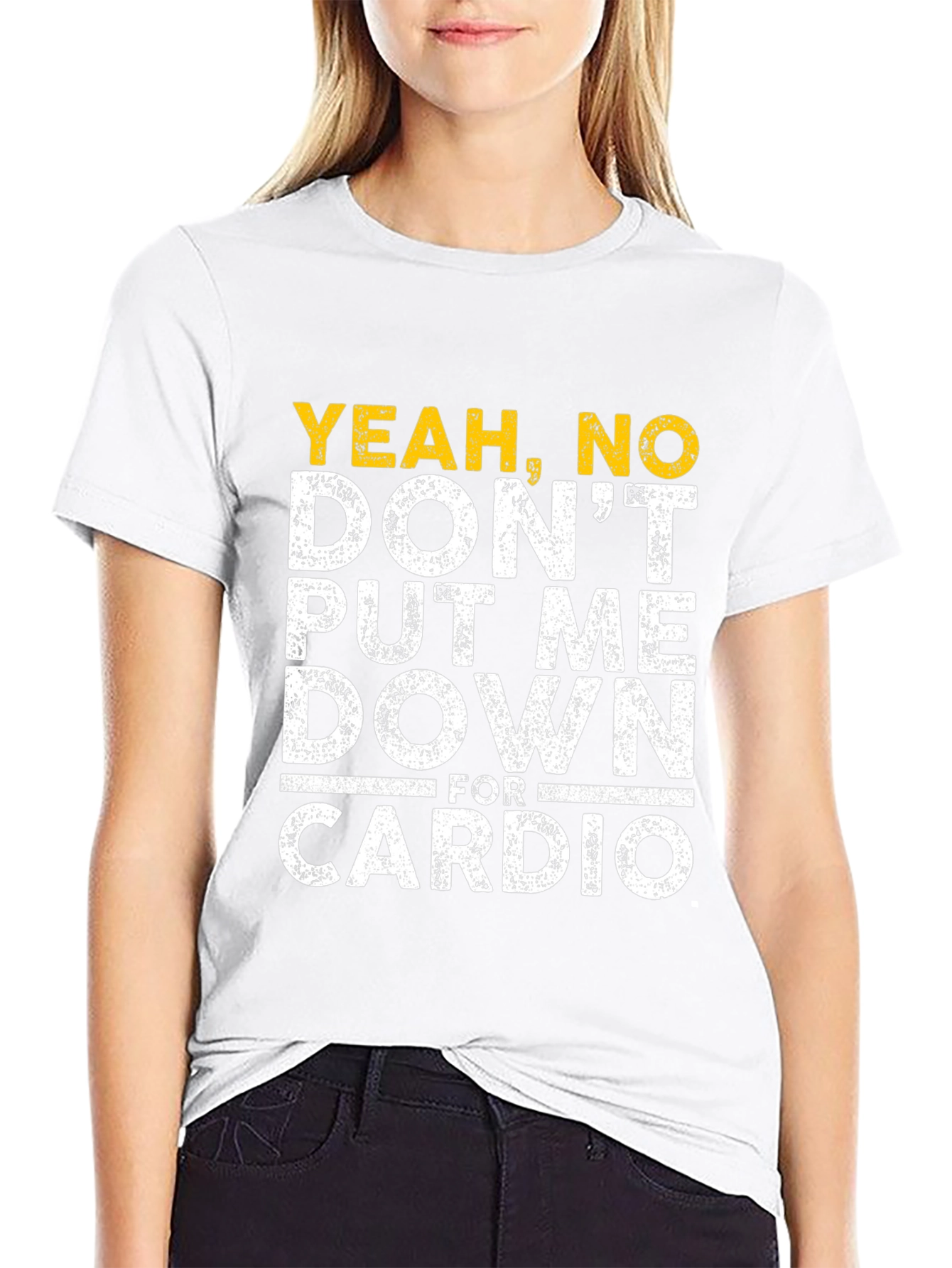 Yeah No Cardio T-Shirt