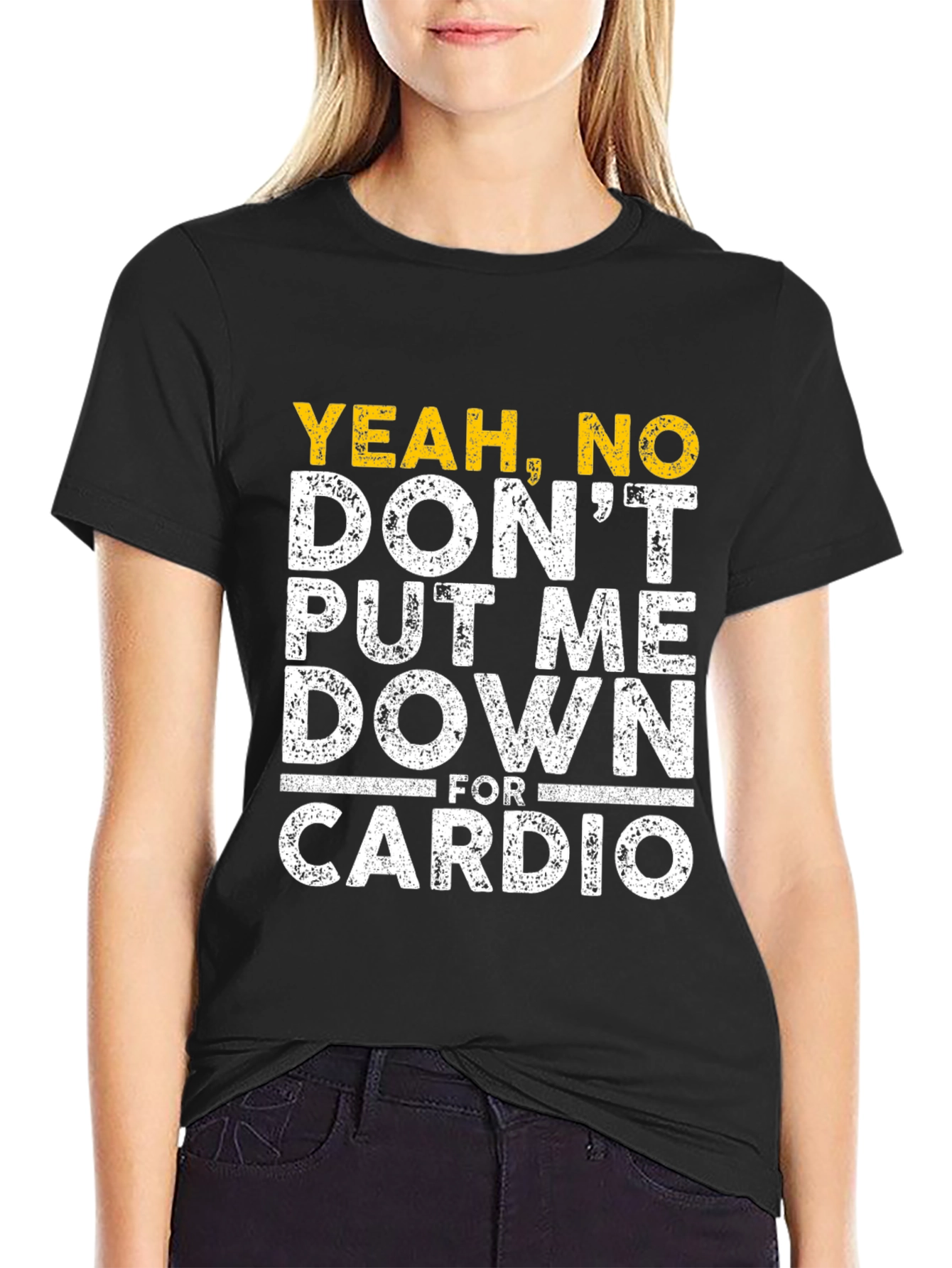 Yeah No Cardio T-Shirt