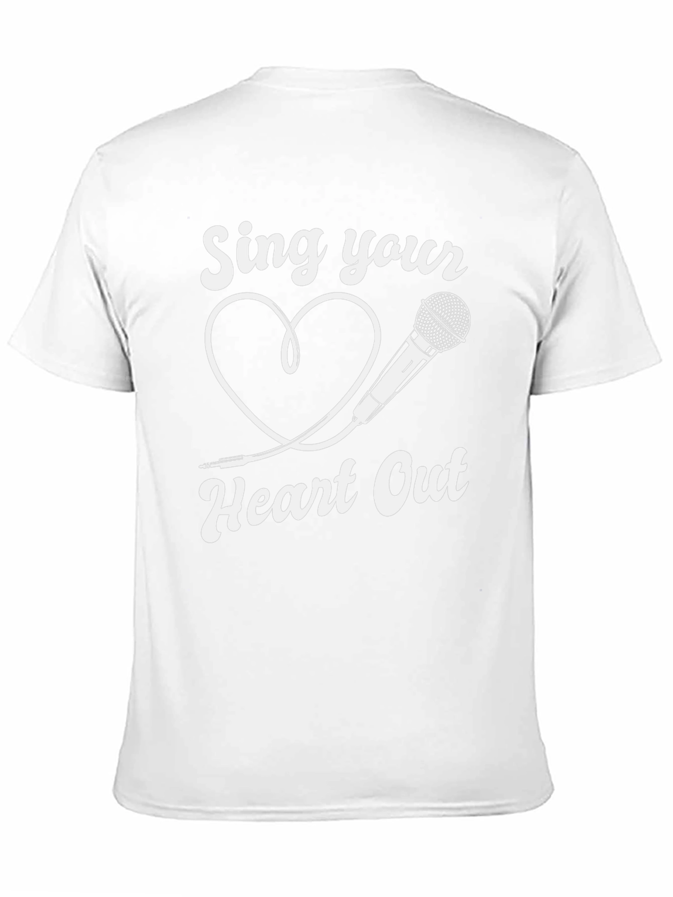Sing Your Heart Out Graphic T-Shirt