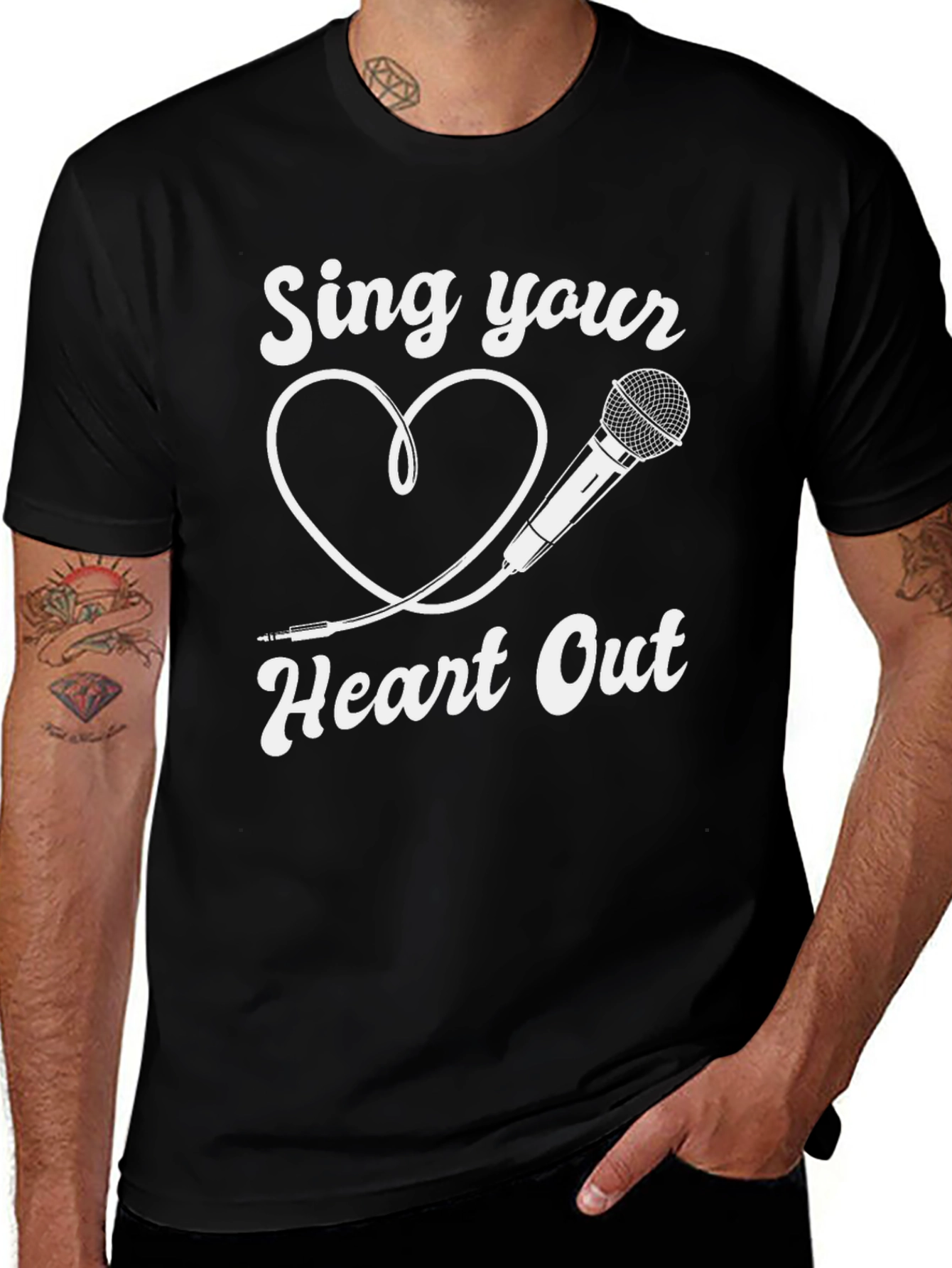 Sing Your Heart Out Graphic T-Shirt