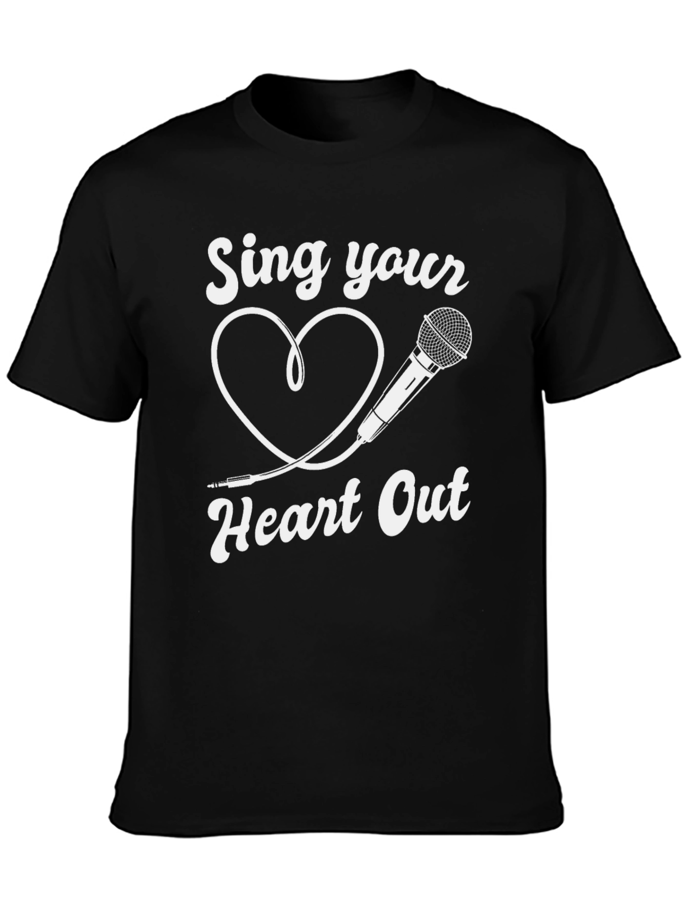 Sing Your Heart Out Graphic T-Shirt