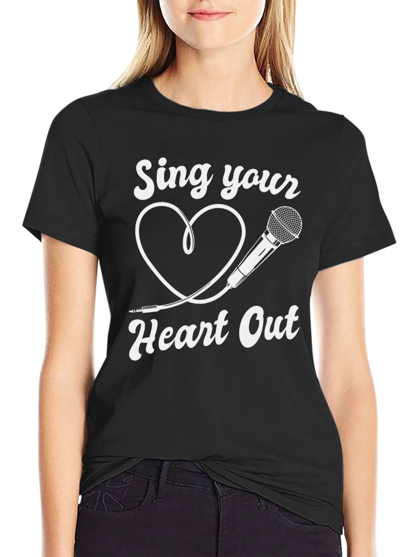 Sing Your Heart Out Graphic T-Shirt