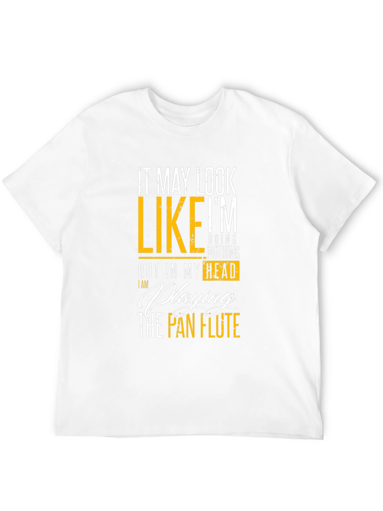 Pan Flute Player T-Shirt: Minds Playing Souls Soaring