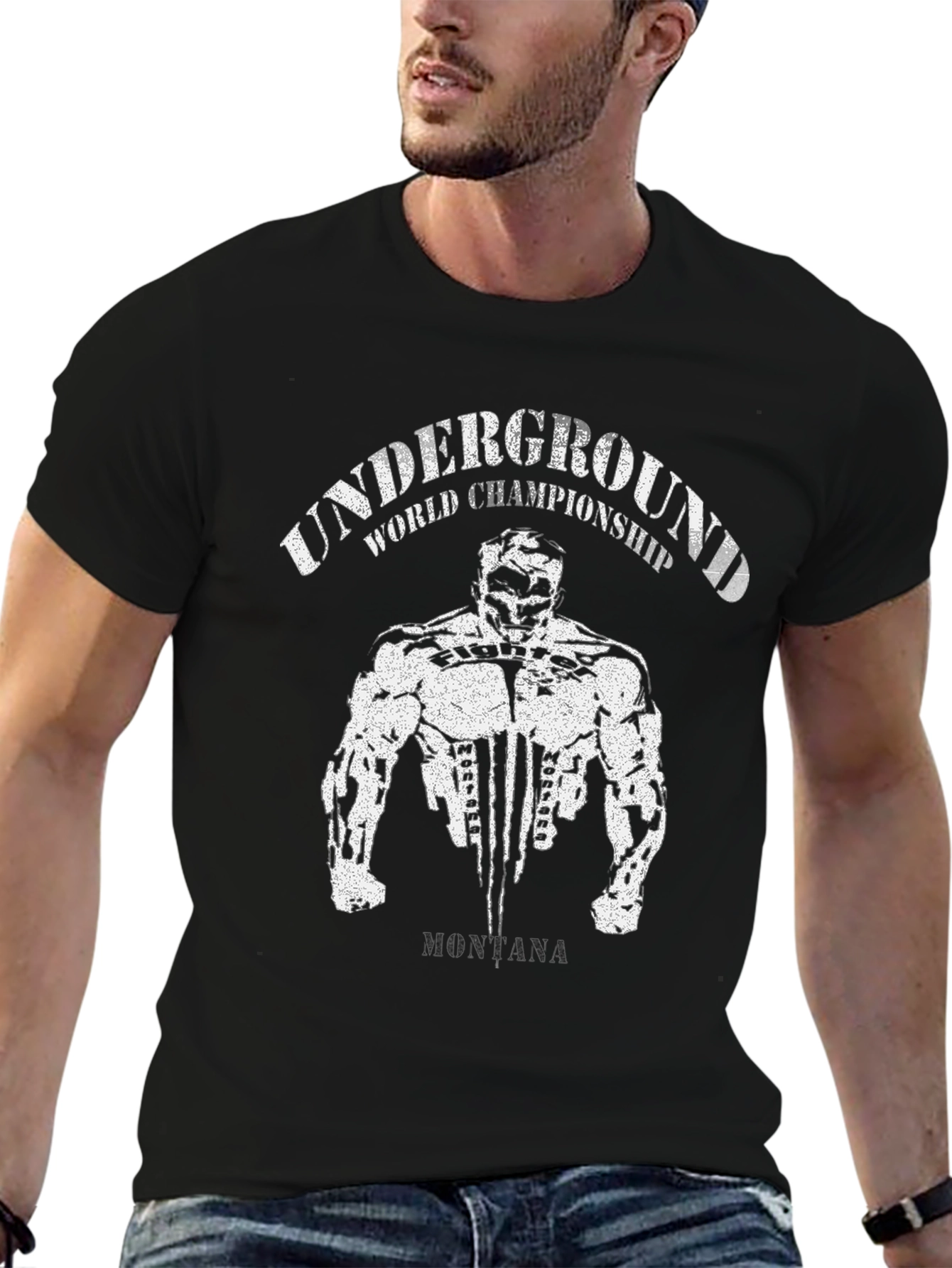 Underground World Championship Black T-Shirt