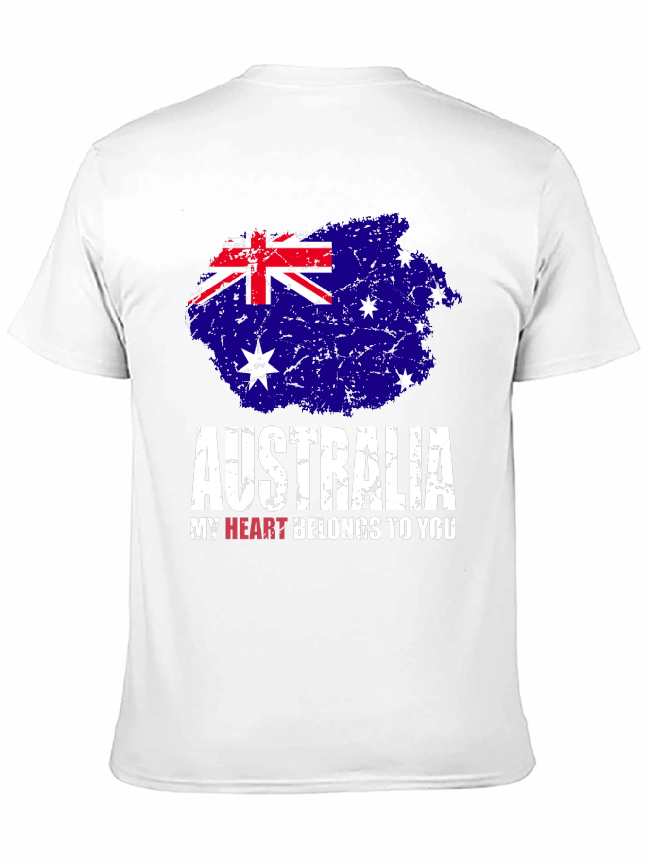 Australia Flag Graphic T-Shirt