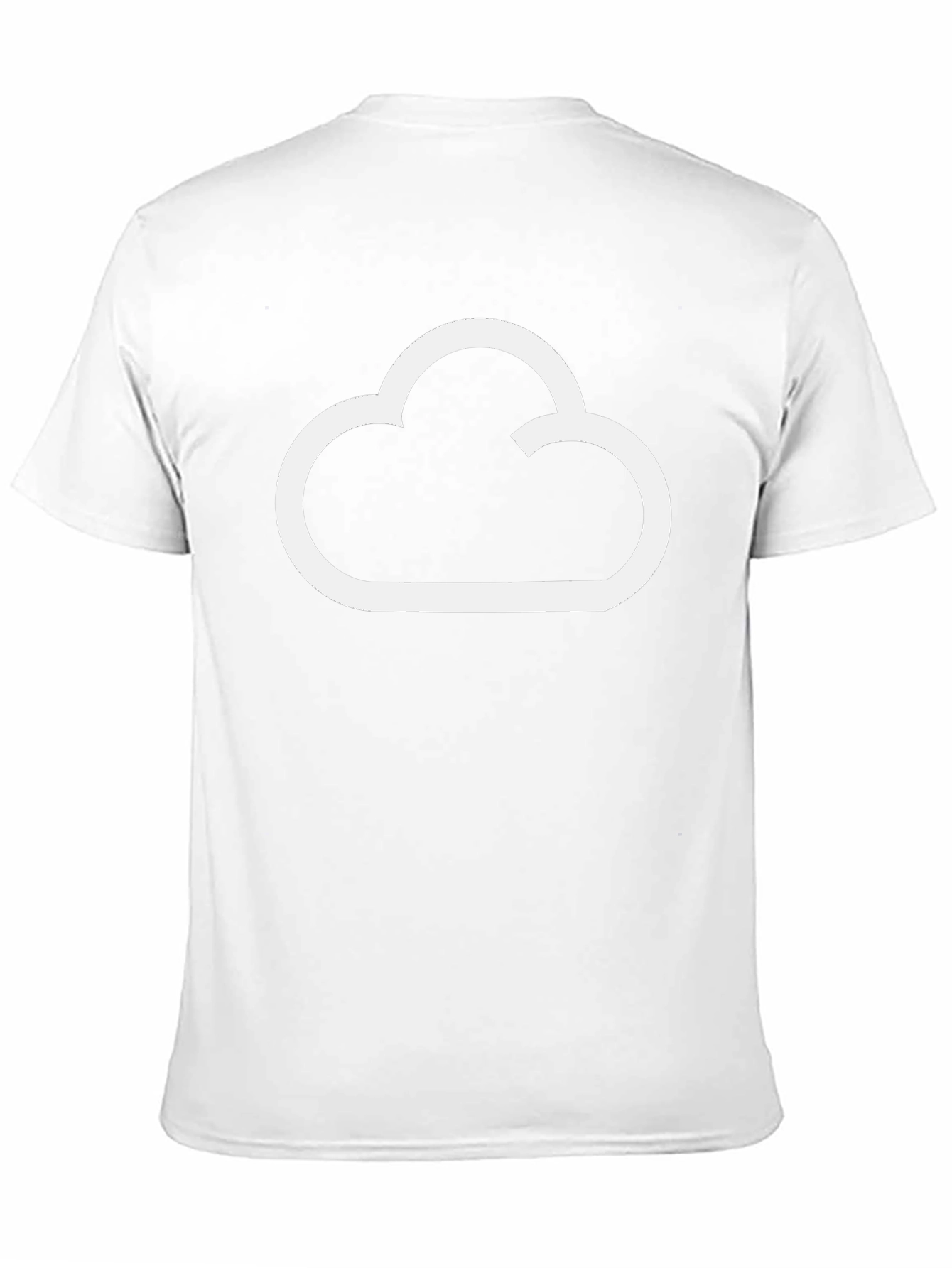 Cloud Graphic T-Shirt - Modern Style