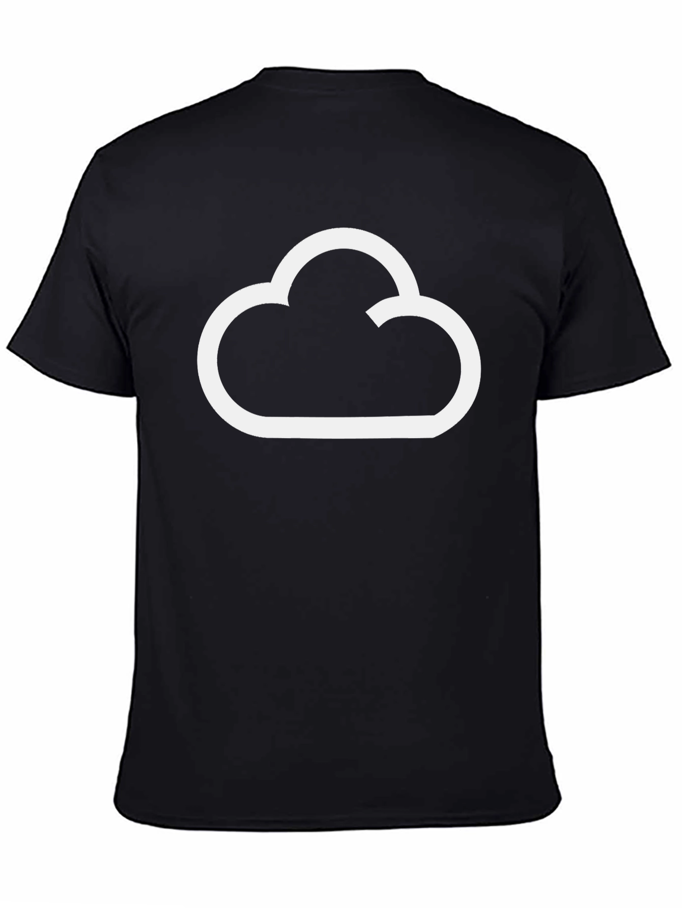 Cloud Graphic T-Shirt - Modern Style
