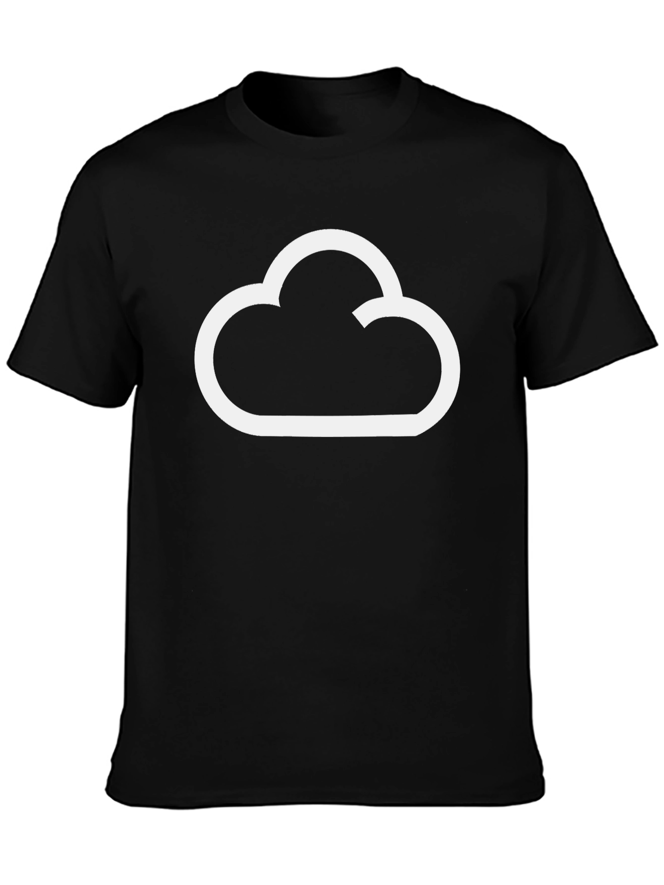 Cloud Graphic T-Shirt - Modern Style
