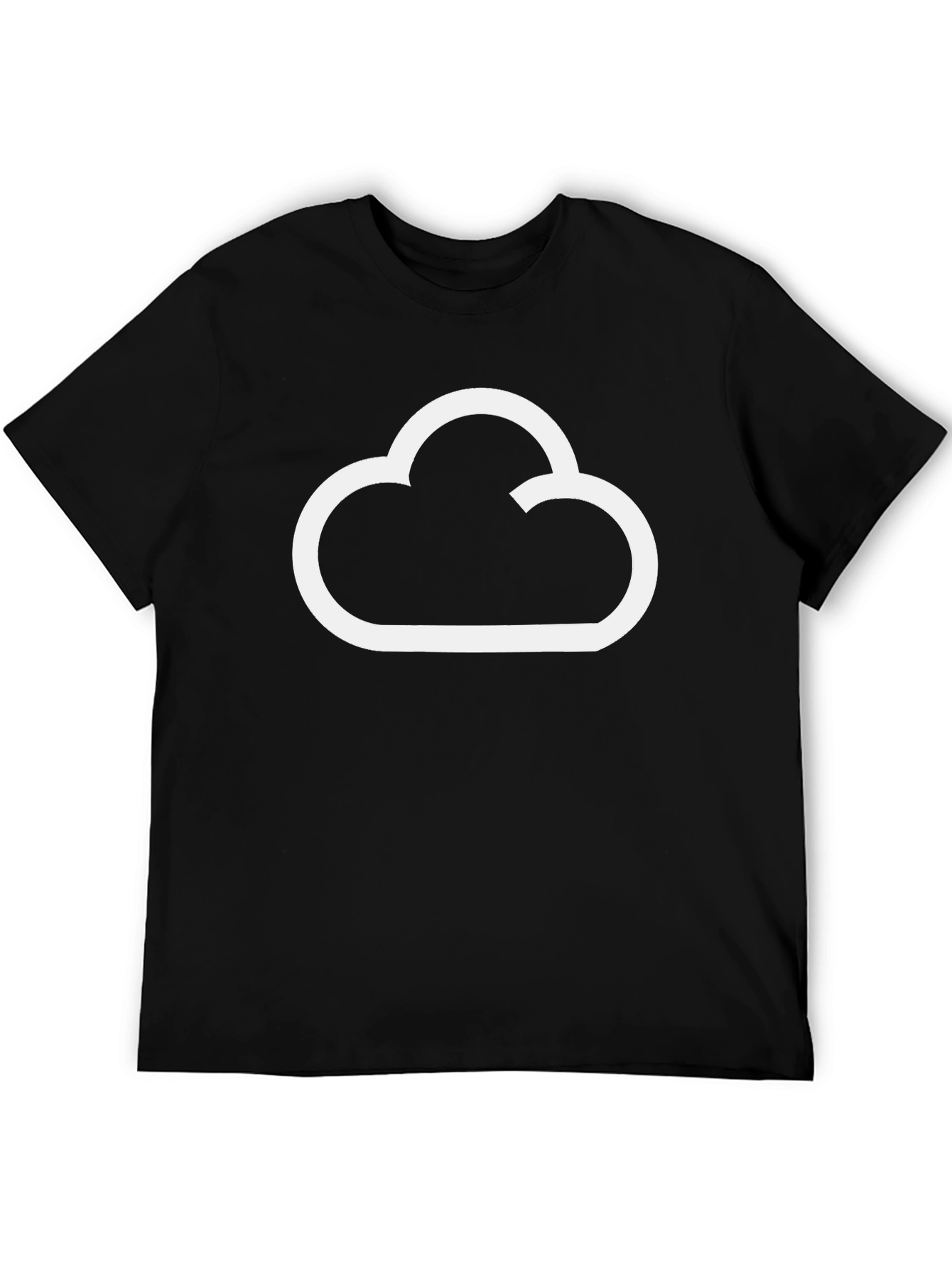 Cloud Graphic T-Shirt - Modern Style