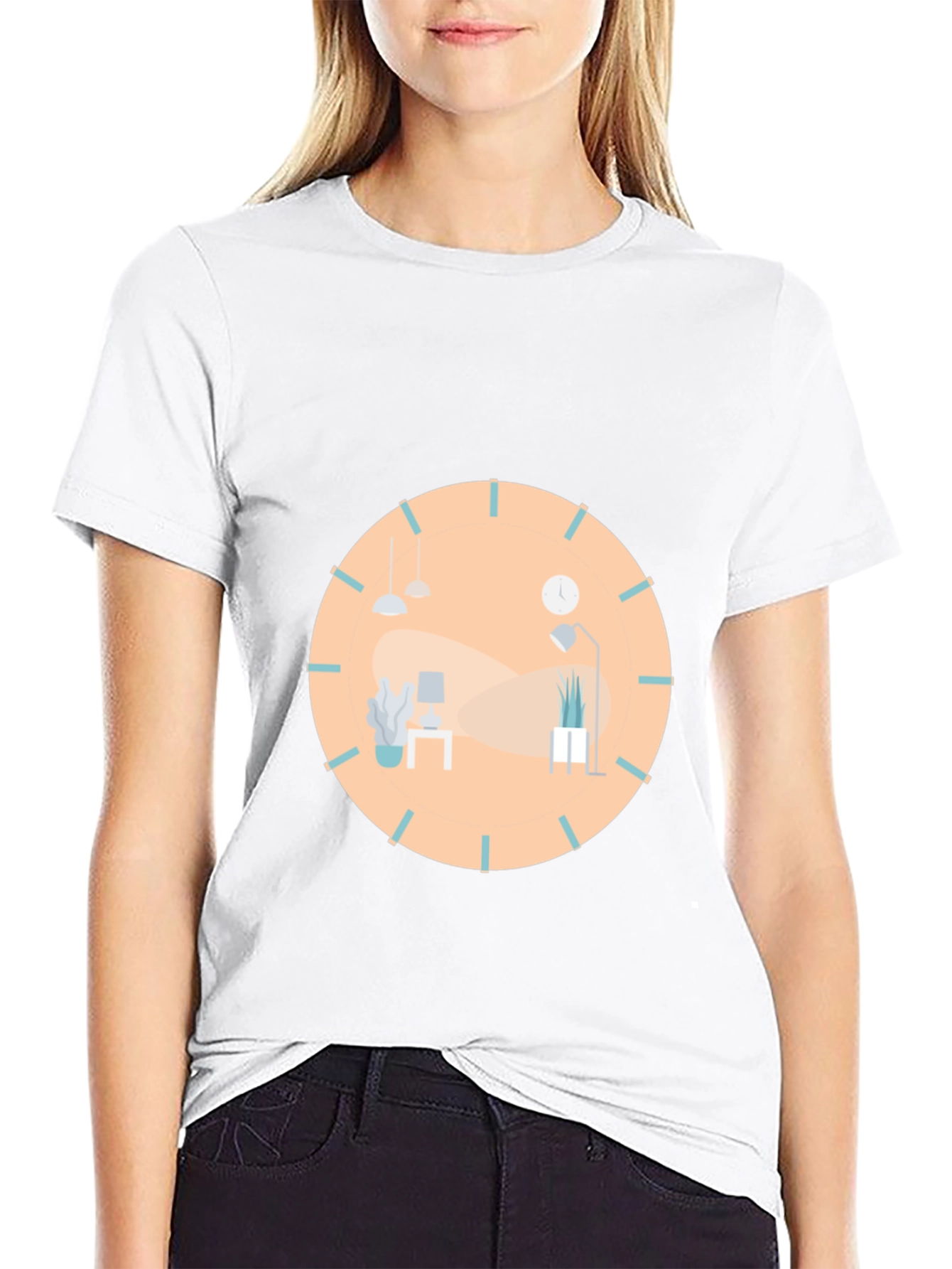 Modern Office T-Shirt - Unique Stylish Design
