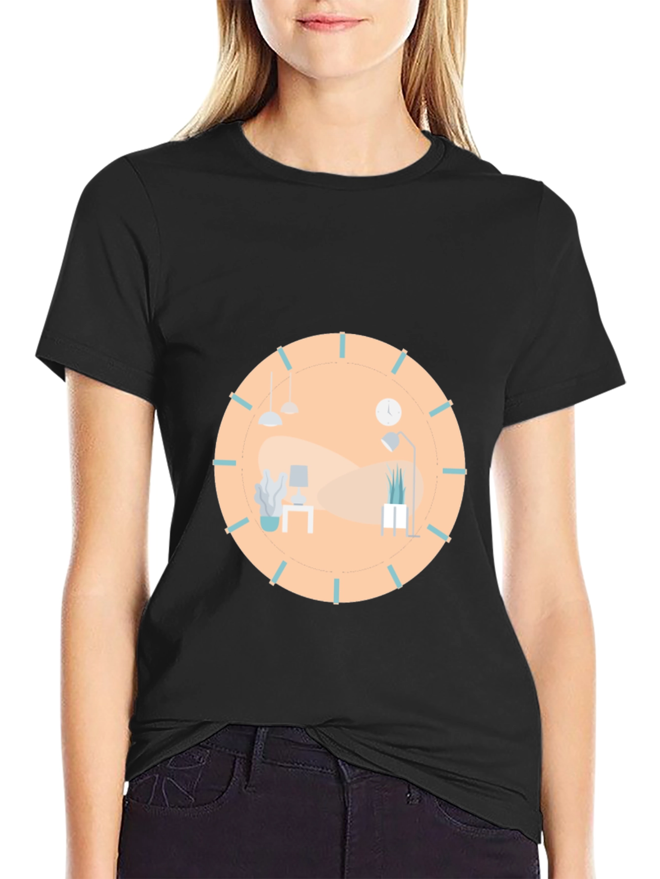 Modern Office T-Shirt - Unique Stylish Design
