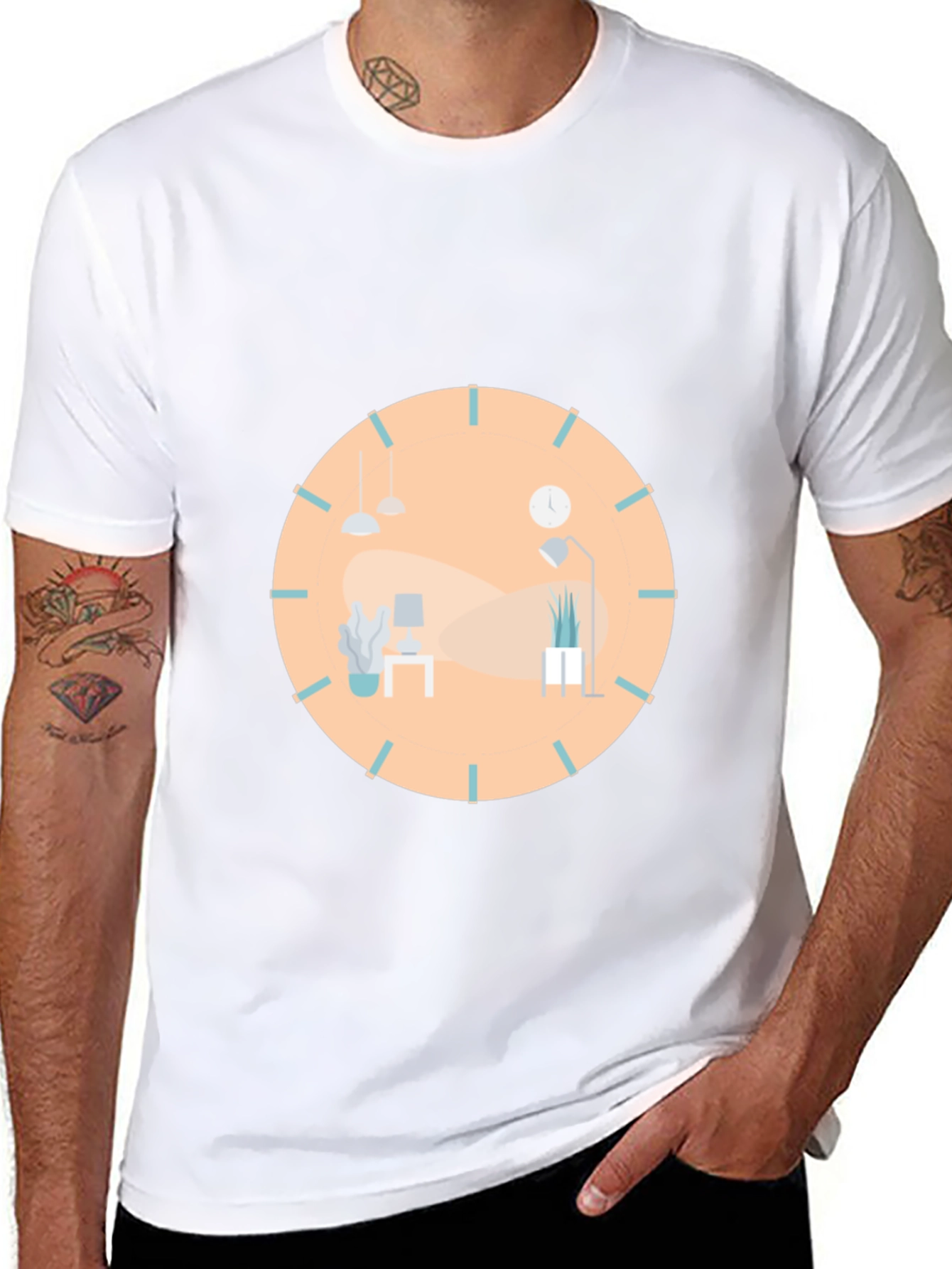 Modern Office T-Shirt - Unique Stylish Design